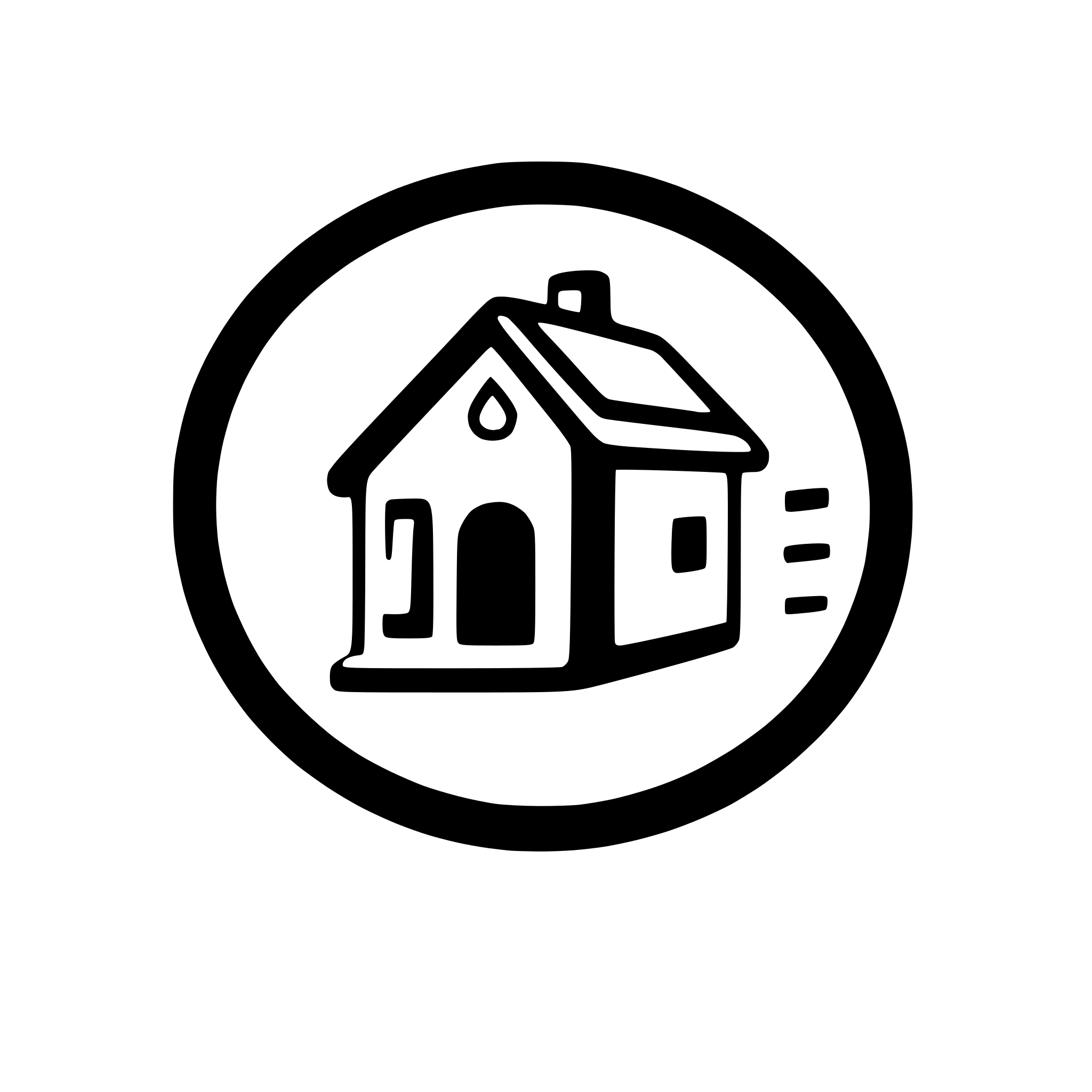 AI-generated SVG of a Home icon, interactive, futuristic