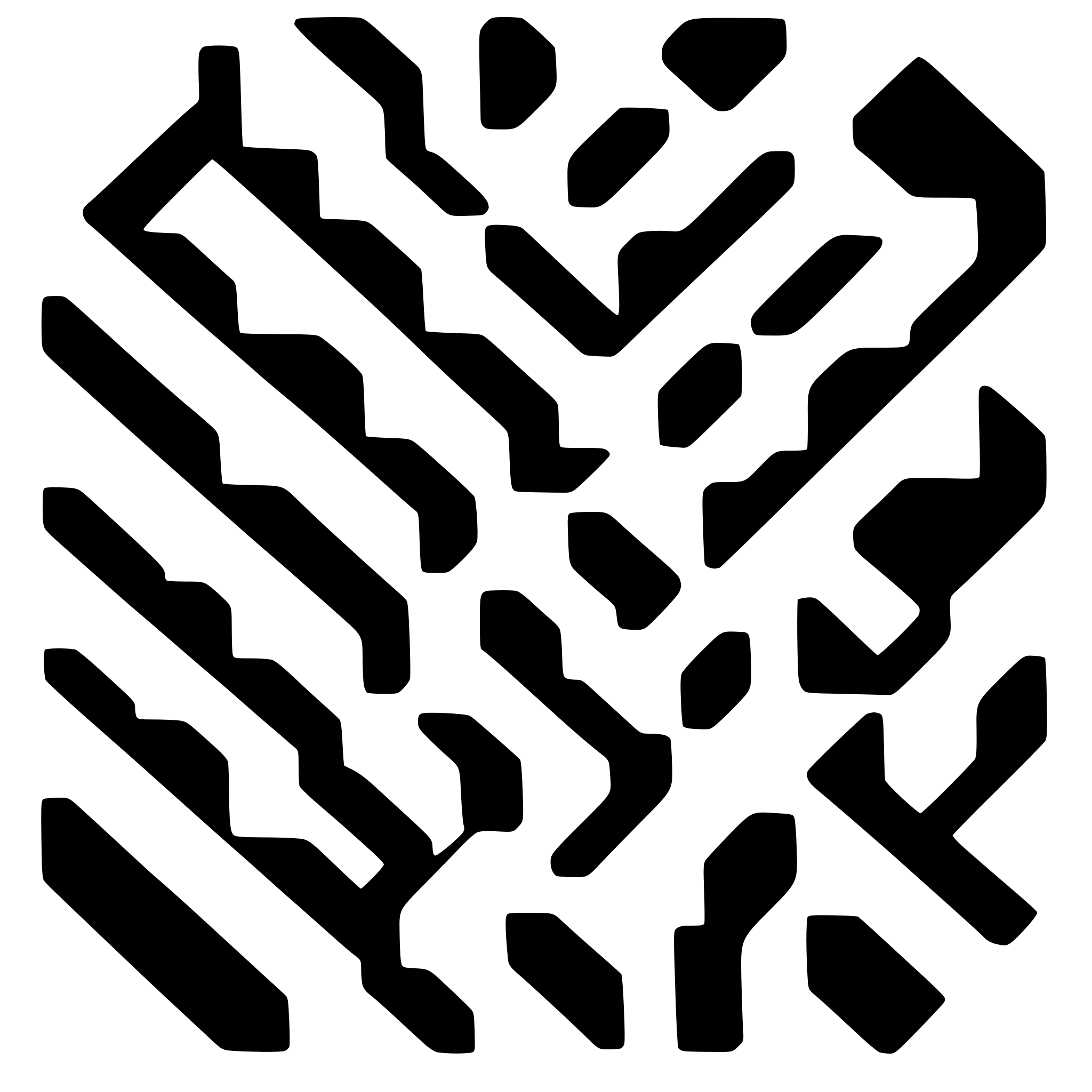 The SVG appears to be a black and white abstract pattern consisting of interlocking geometric shapes. The shapes include rectangles, squares, and possibly triangles, arranged in a way that creates a complex, interconnected design. The pattern is symmetrical and has a sense of depth and dimensionality due to the overlapping and intersecting of the shapes. The overall effect is one of complexity and intricacy, with the monochromatic color scheme emphasizing the geometric forms and their arrangement. 