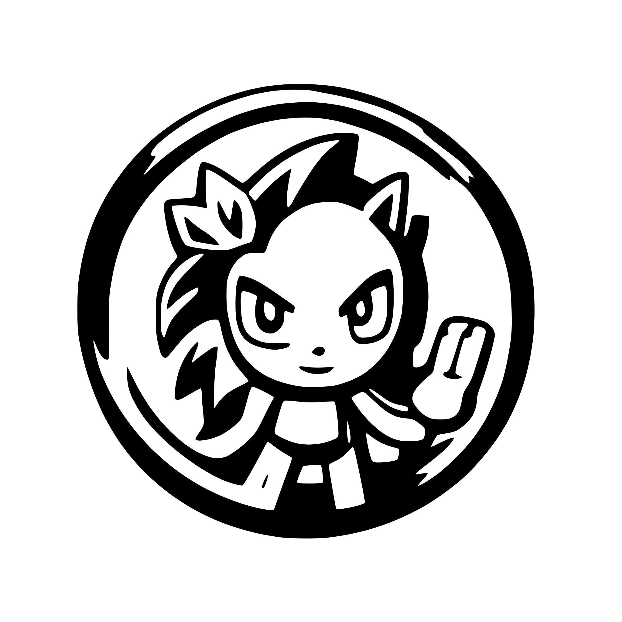 AI-generated SVG of 'Sonic Party 4 logo'