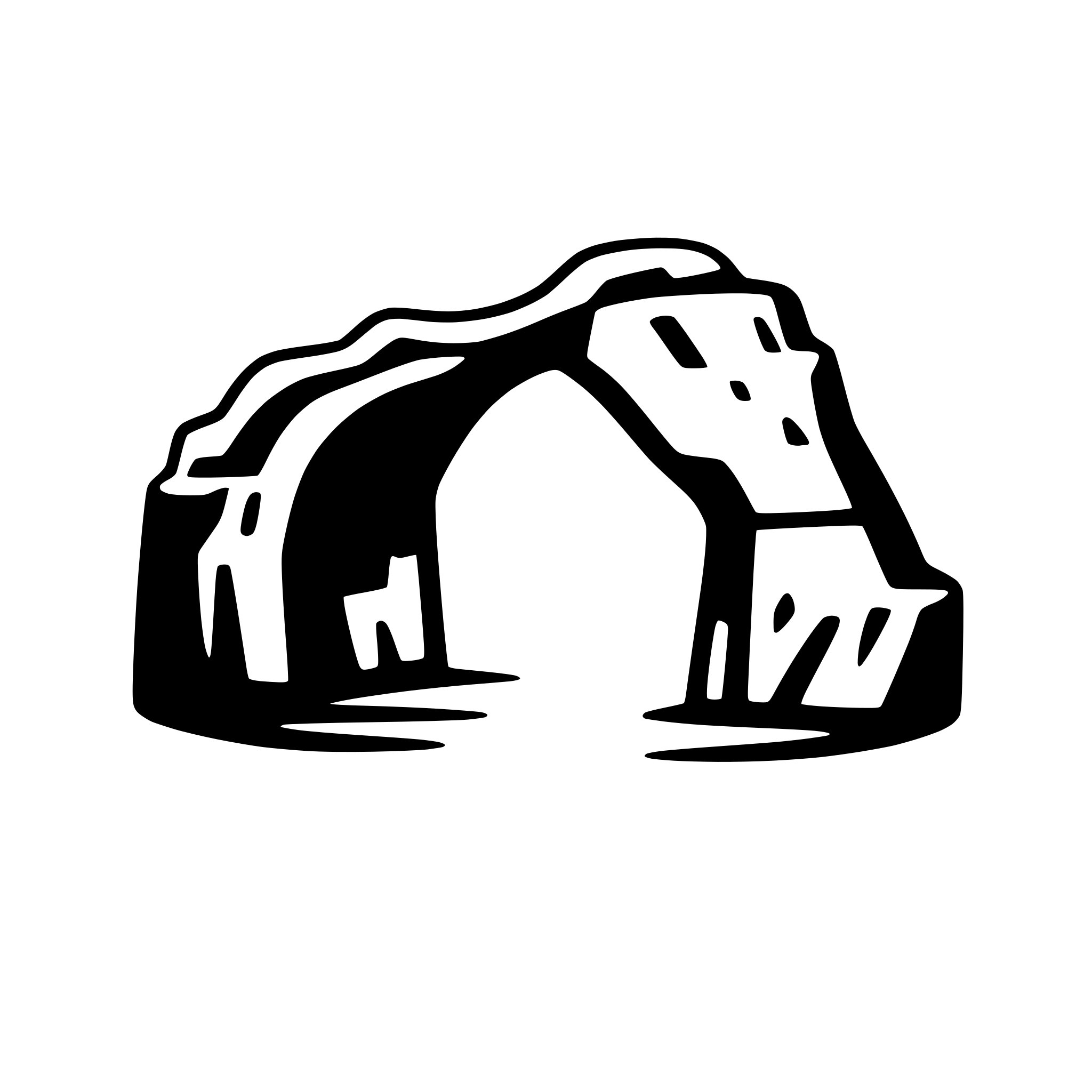 AI-generated SVG of a Create a flat icon of a stone bridge. using only a few simple, clean lines, less details as possible, not floor or background. do it in 2d