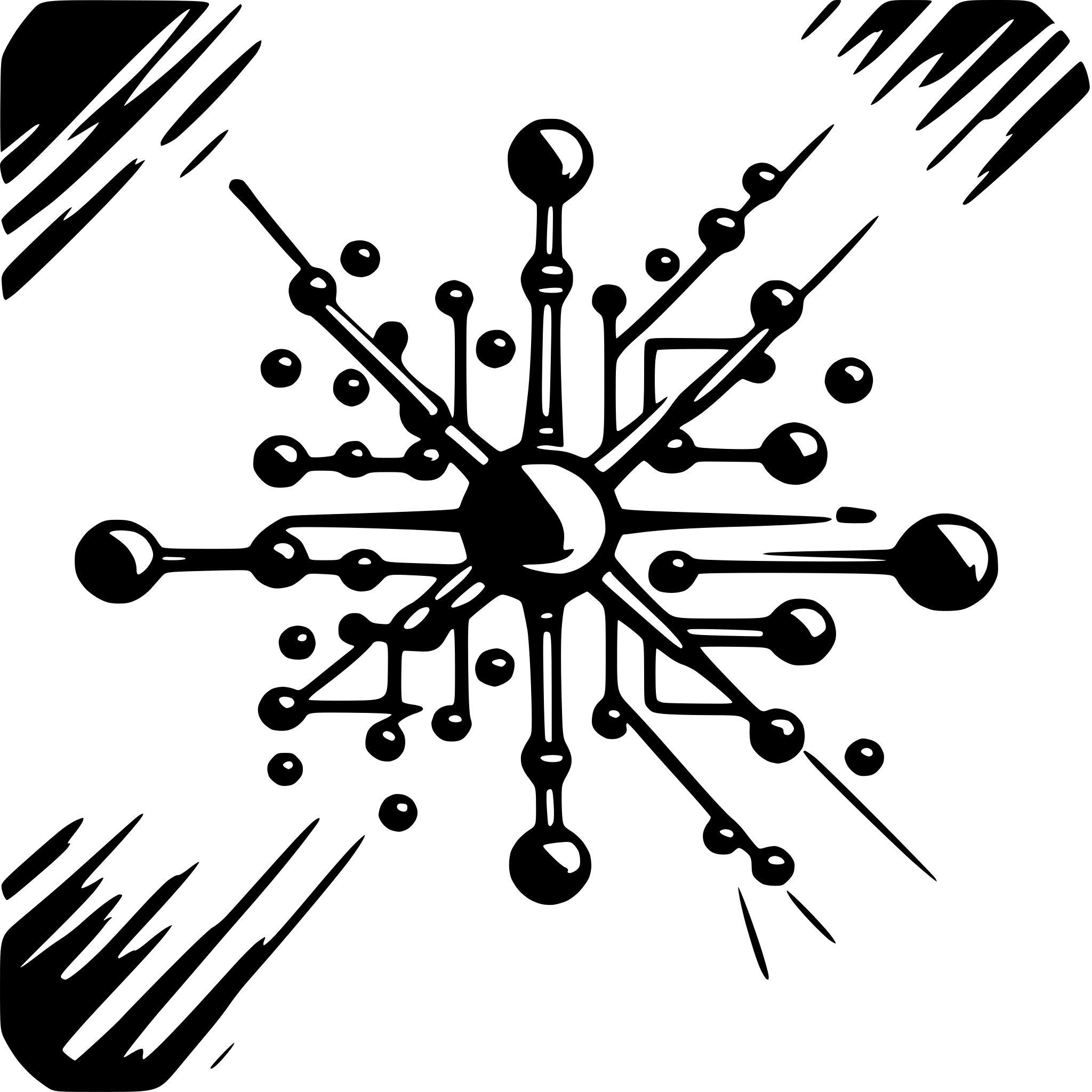 AI-generated SVG of 'a neural network'