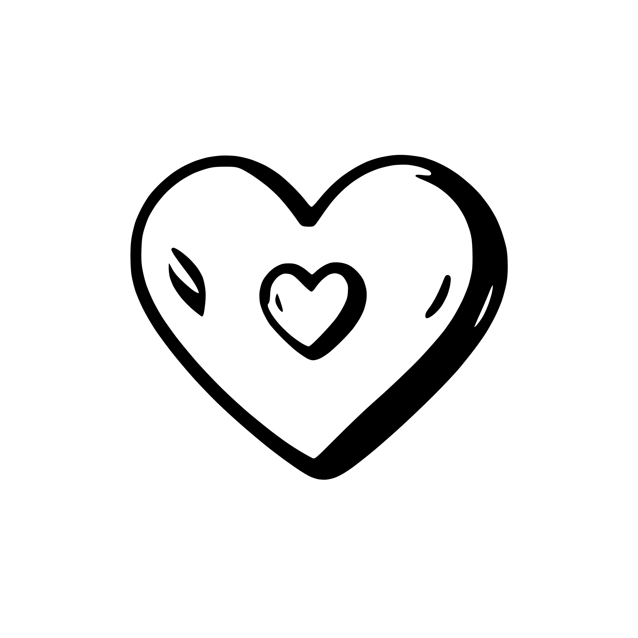 AI-generated SVG of a heart