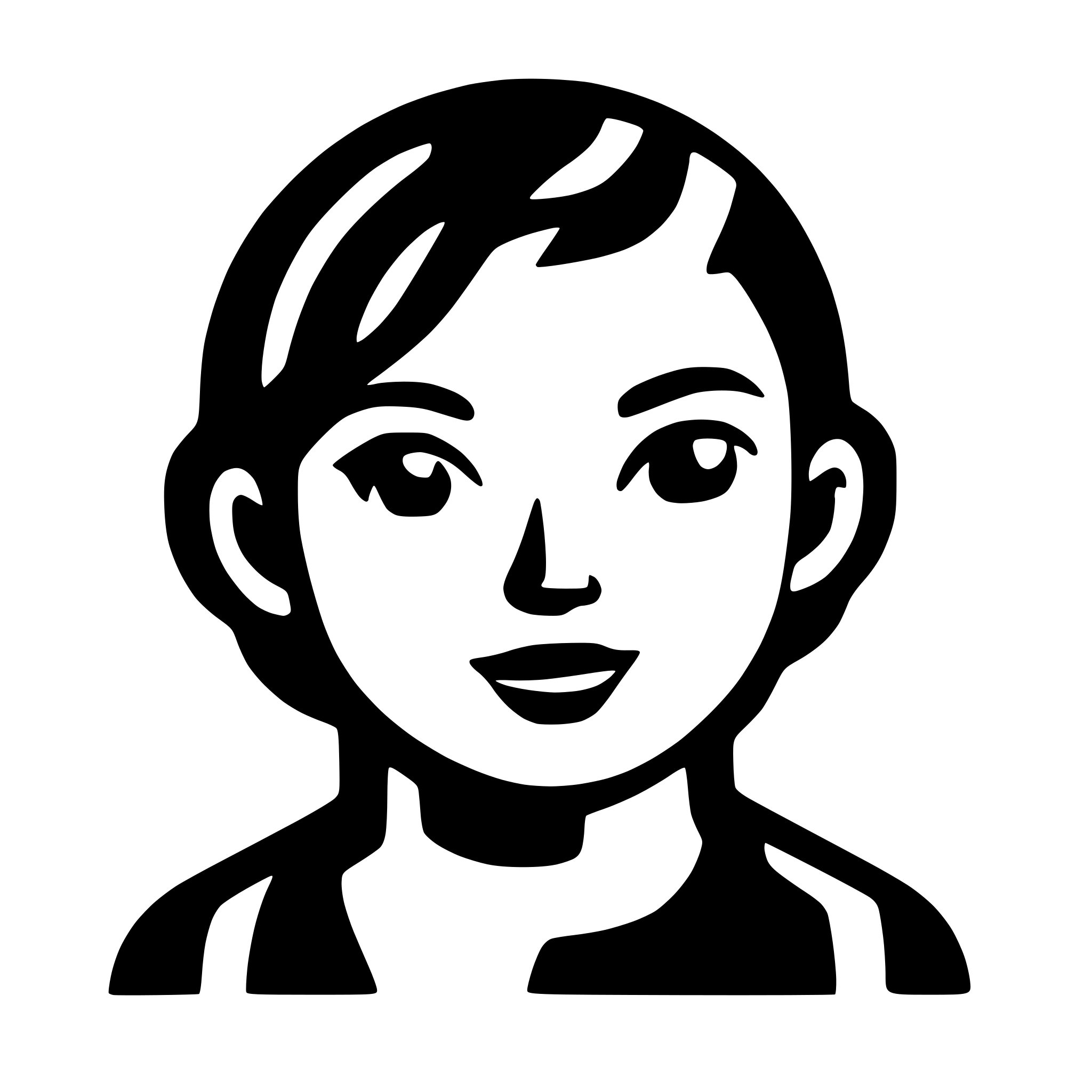 AI-generated SVG of a thinking