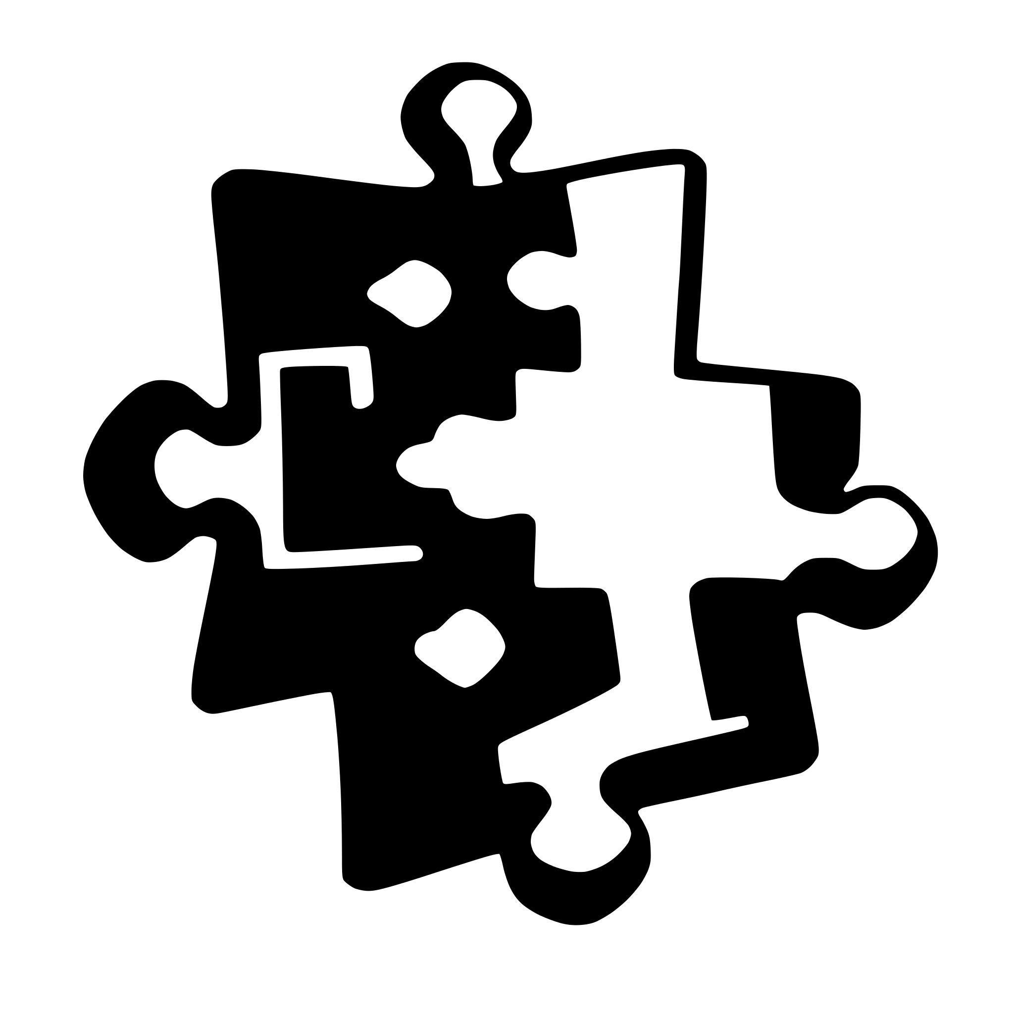 AI-generated SVG of 'puzzle piece'