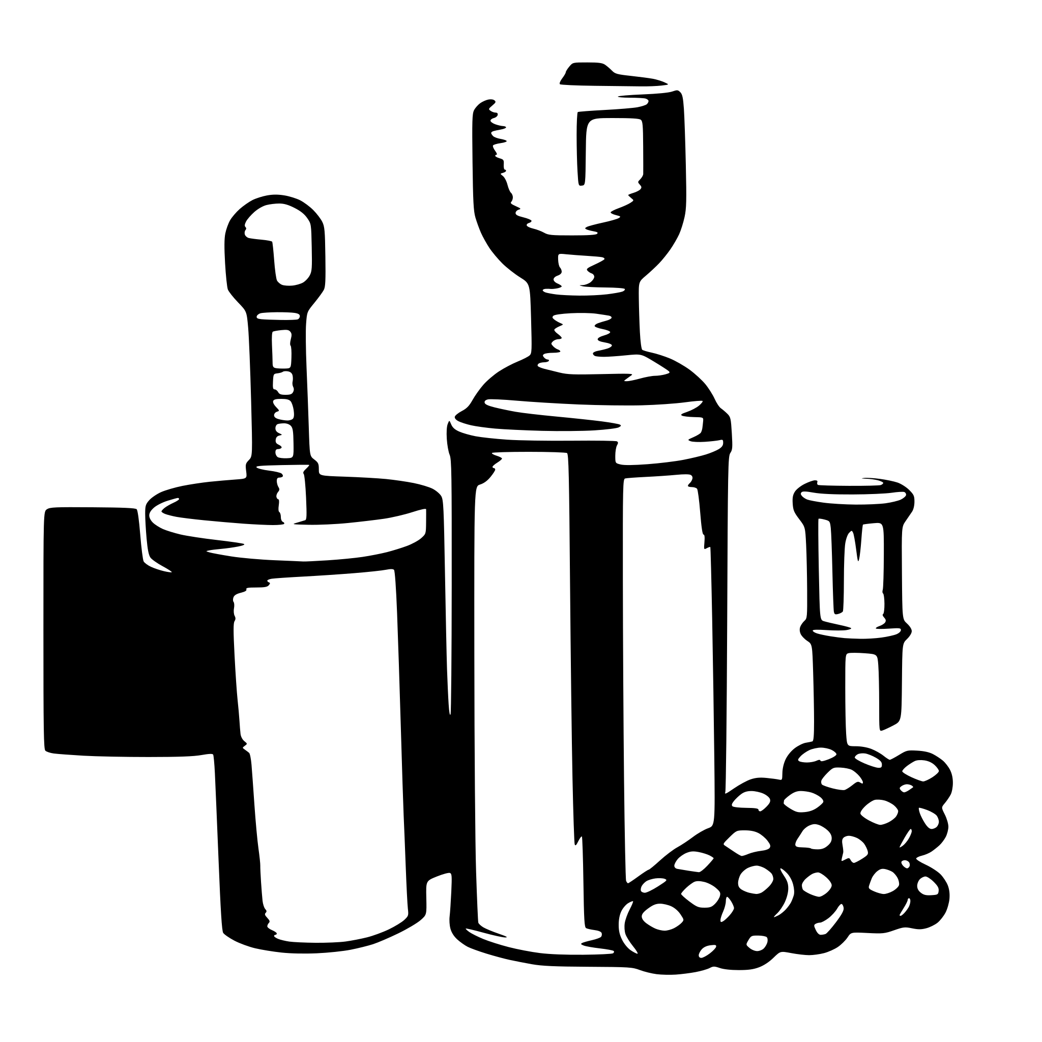 AI-generated SVG of 'wine bottle corker'