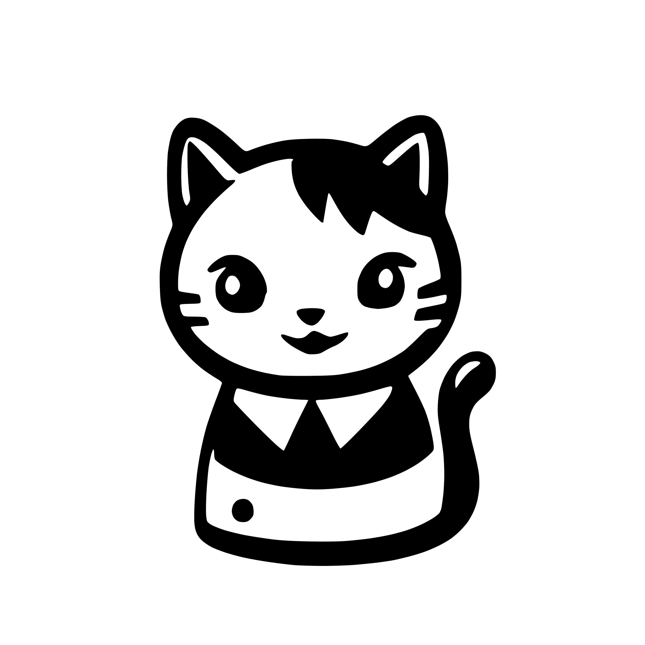 AI-generated SVG of 'cat icon'