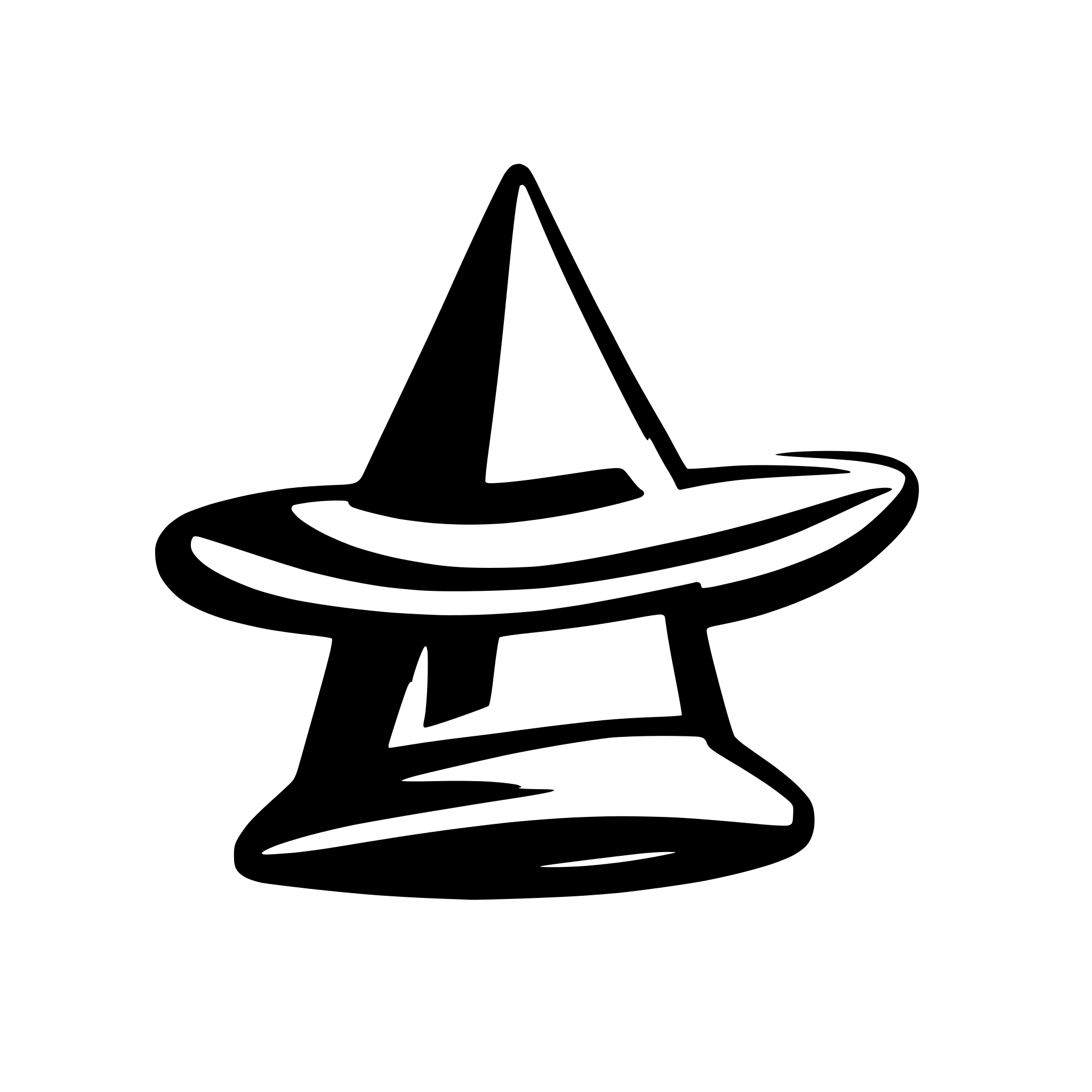 AI-generated SVG of 'A wizard hat'