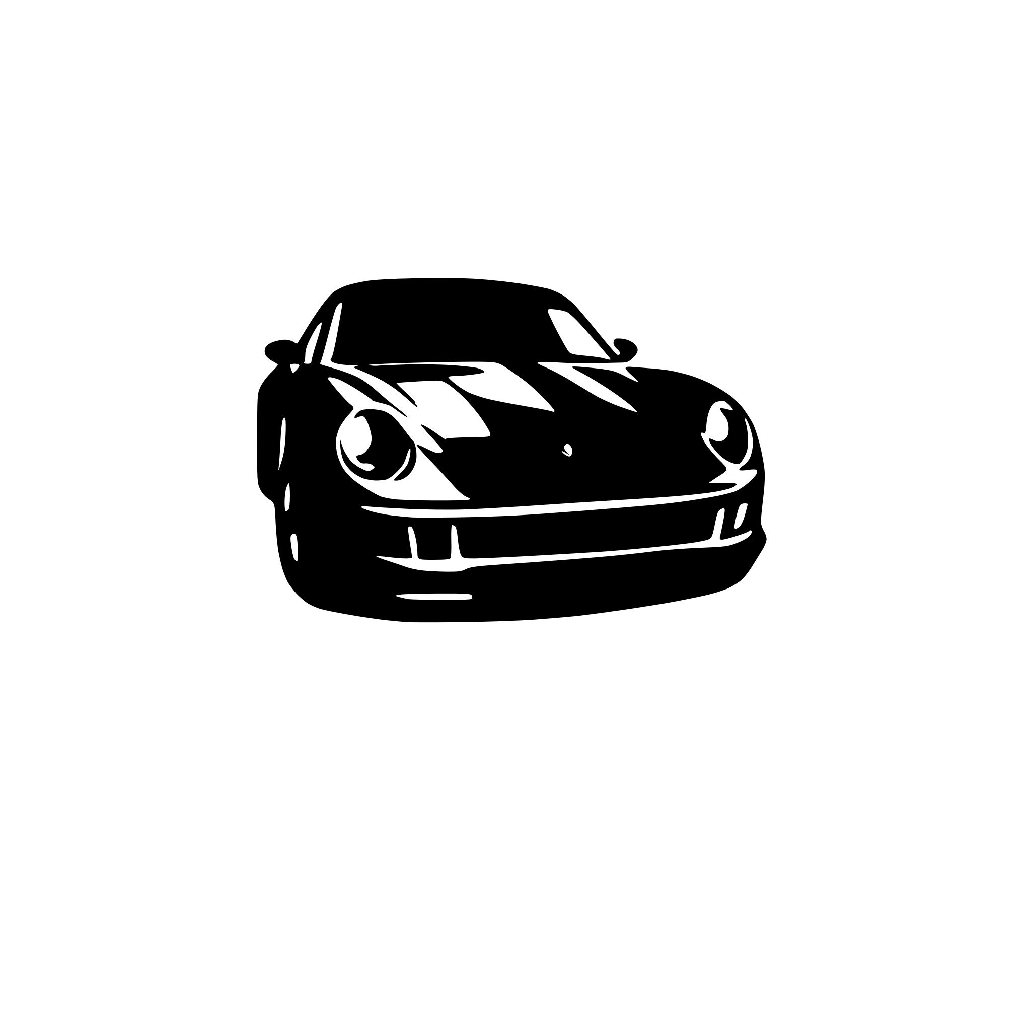AI-generated SVG of 'Porsche'