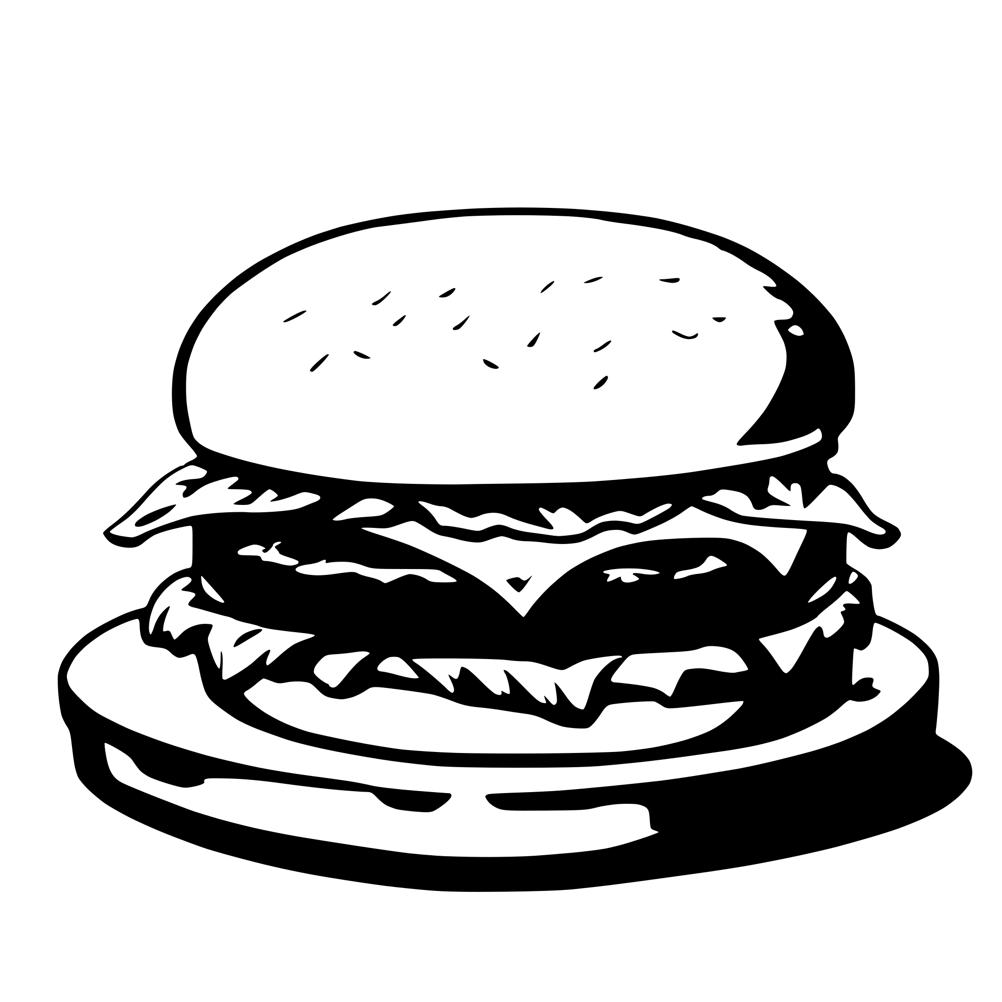 AI-generated SVG of a burger