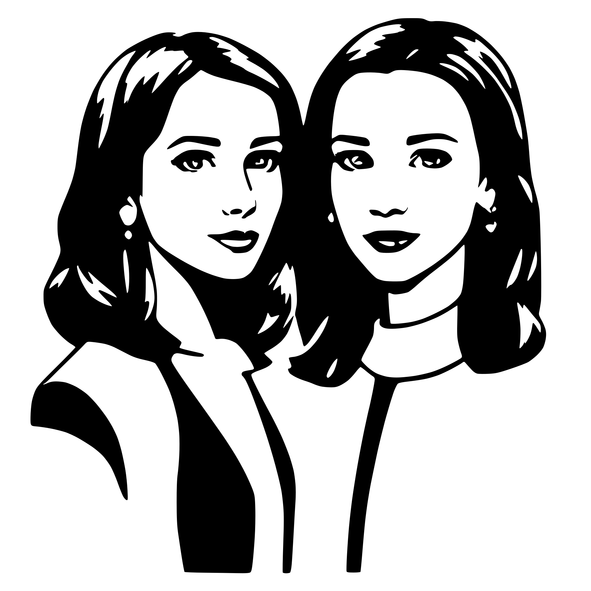 AI-generated SVG of 'gilmore girls'