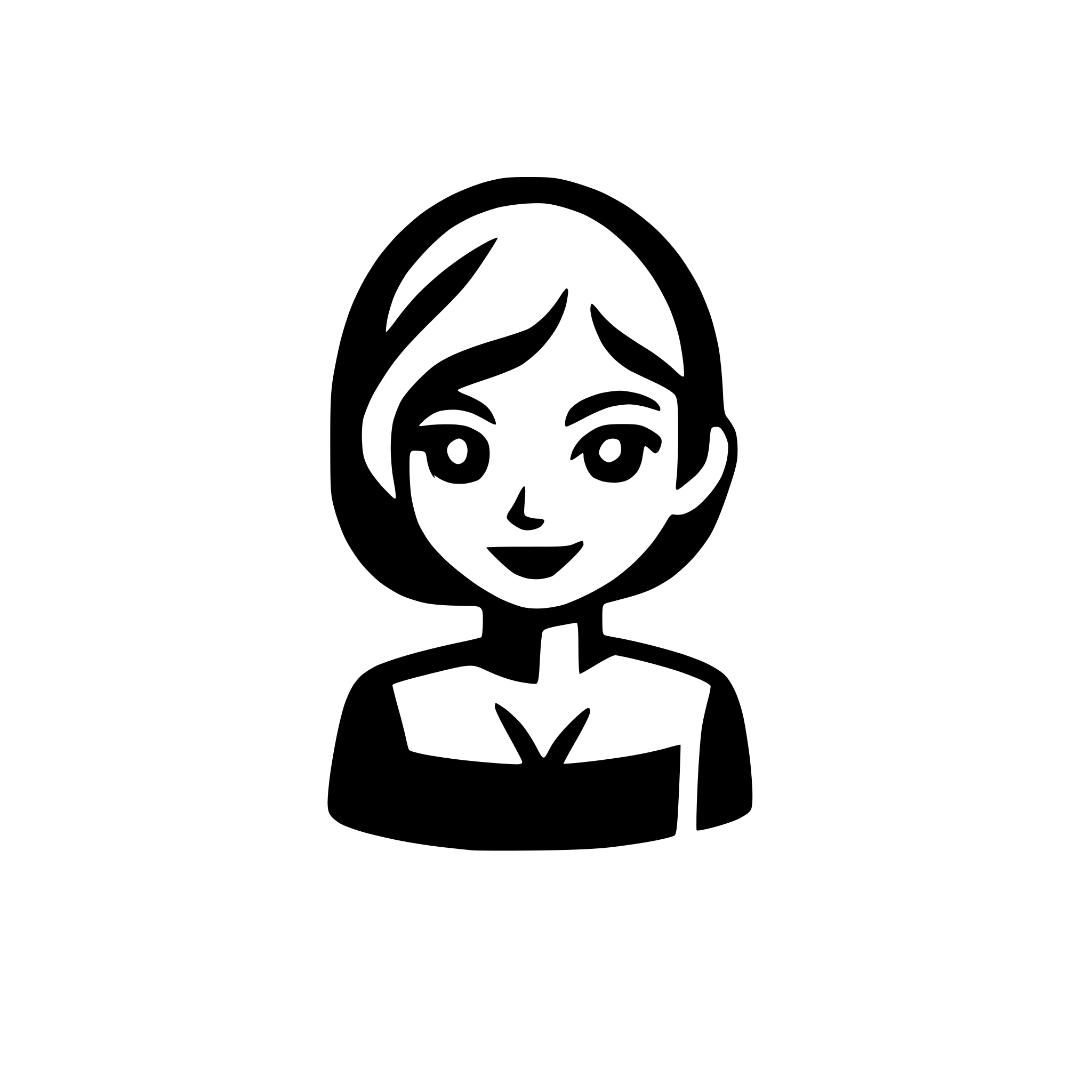 AI-generated SVG of a thinking