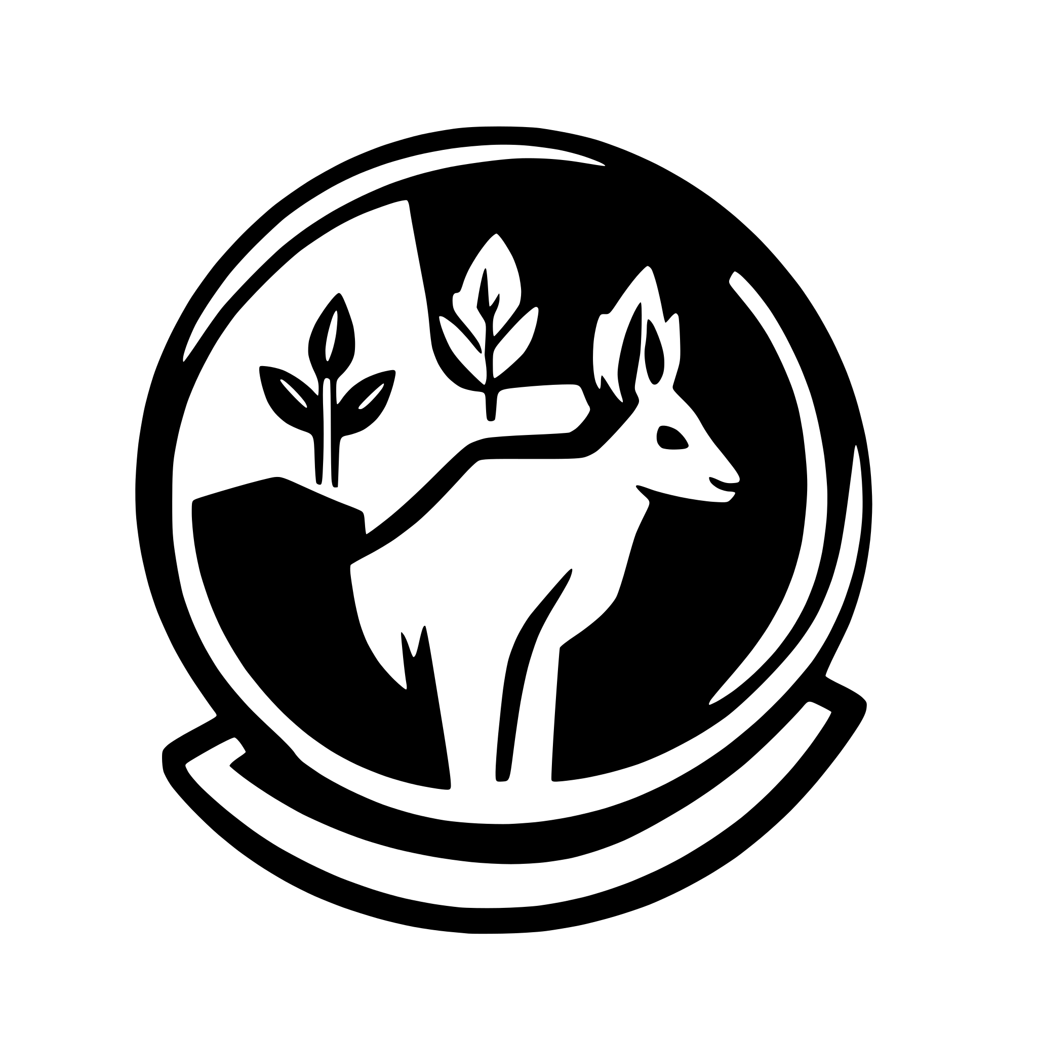 AI-generated SVG of a logo for Kangaroo Health District