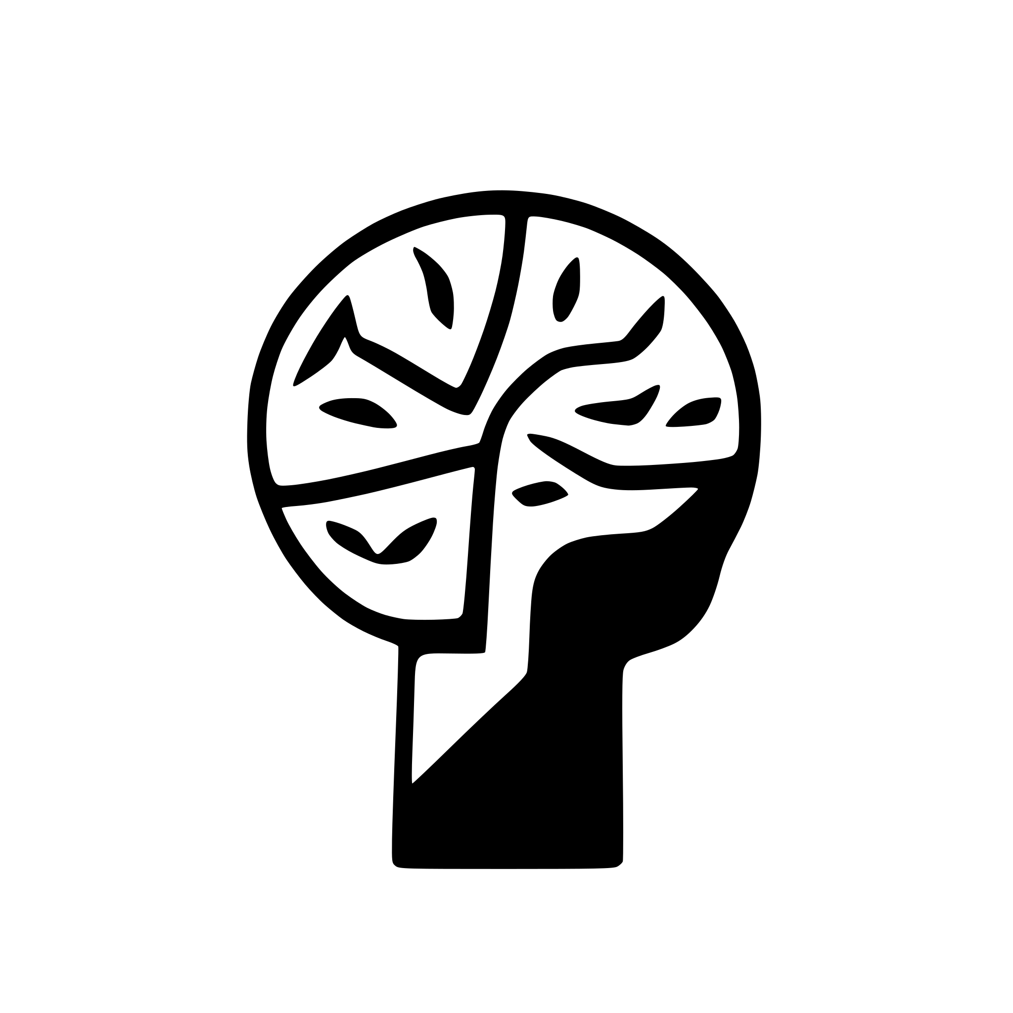 AI-generated SVG of a brain