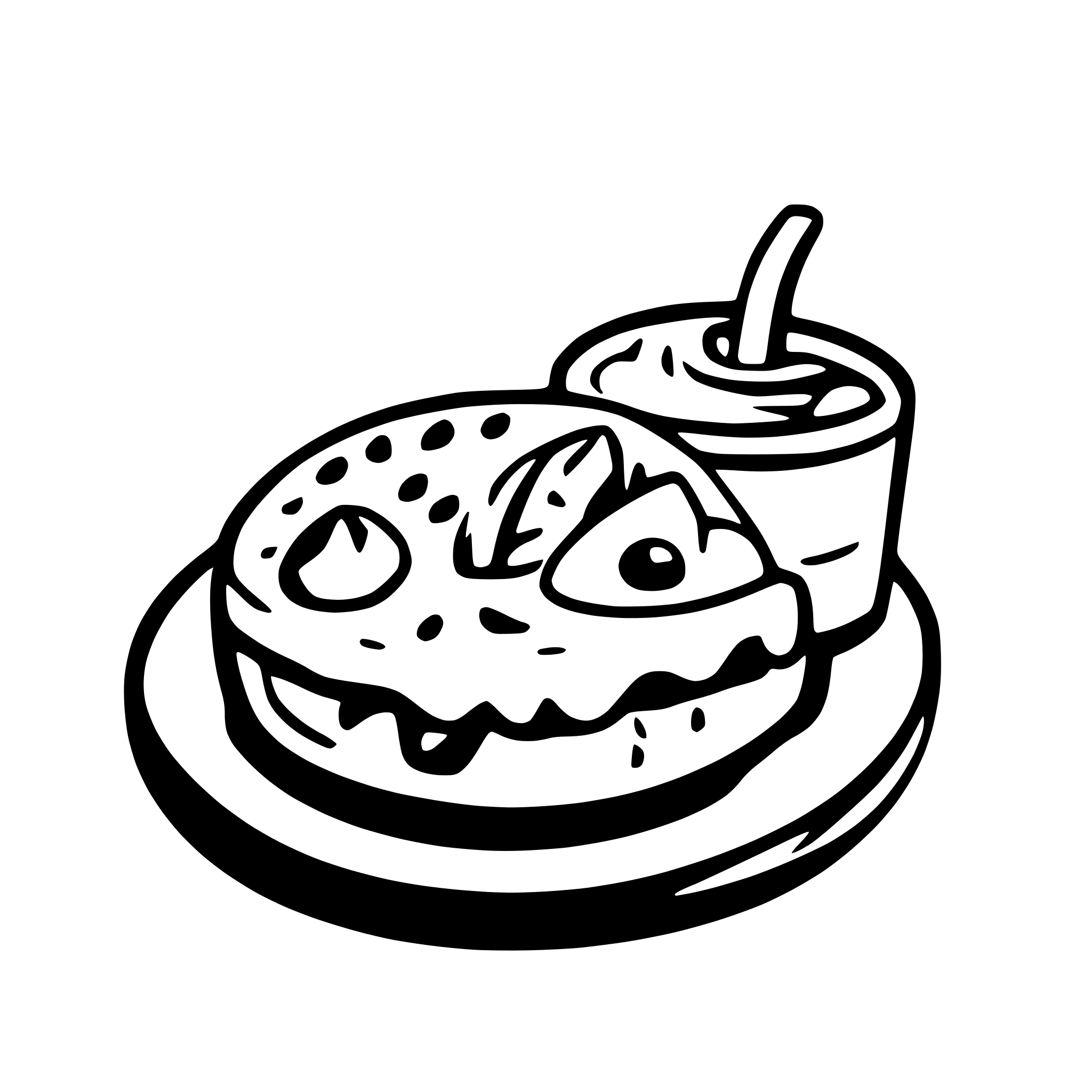 AI-generated SVG of a breakfast icon