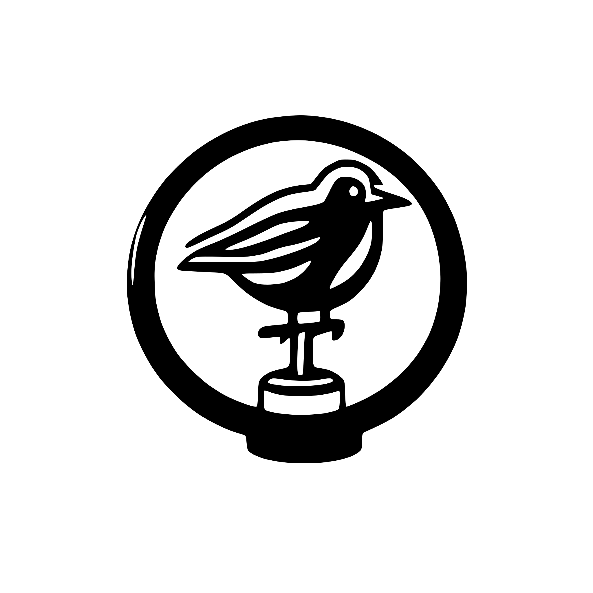 AI-generated SVG of a crow icon