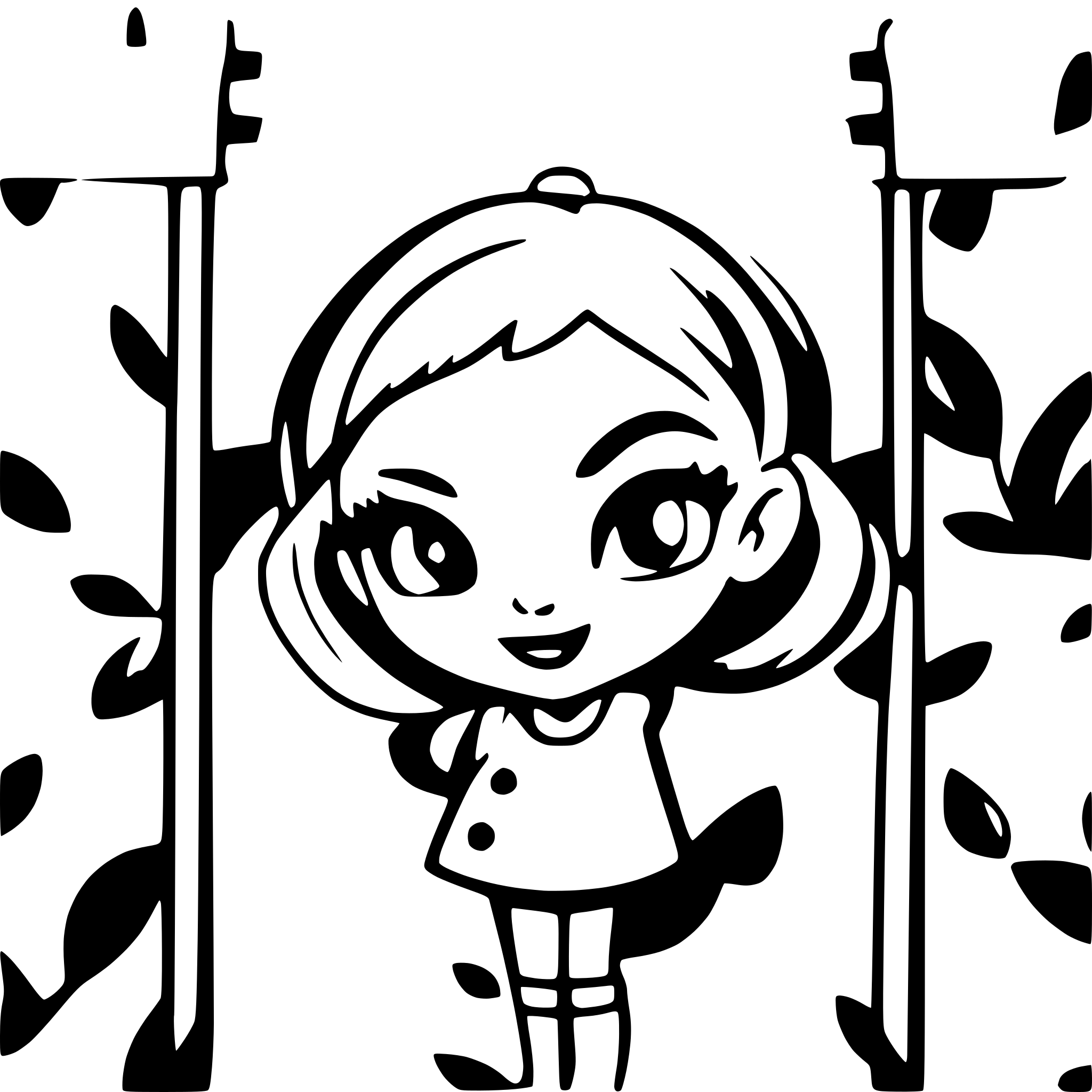 AI-generated SVG of a roller blinds 3D stylized