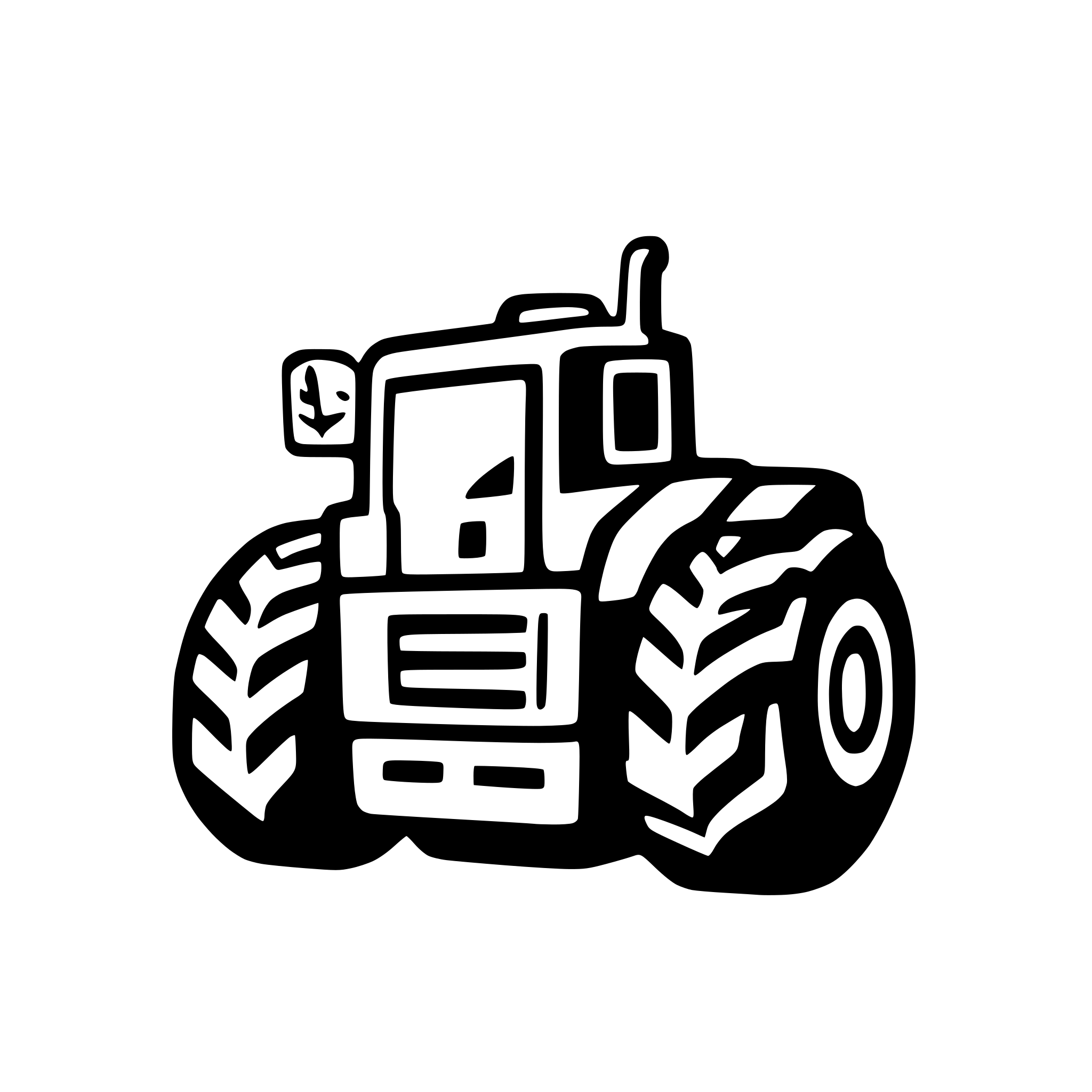 AI-generated SVG of a tool on for farming simulator