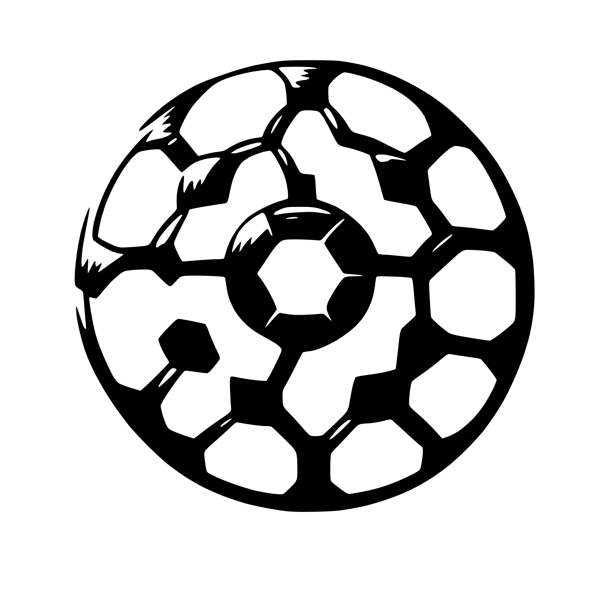 AI-generated SVG of 'sun soccer ball'