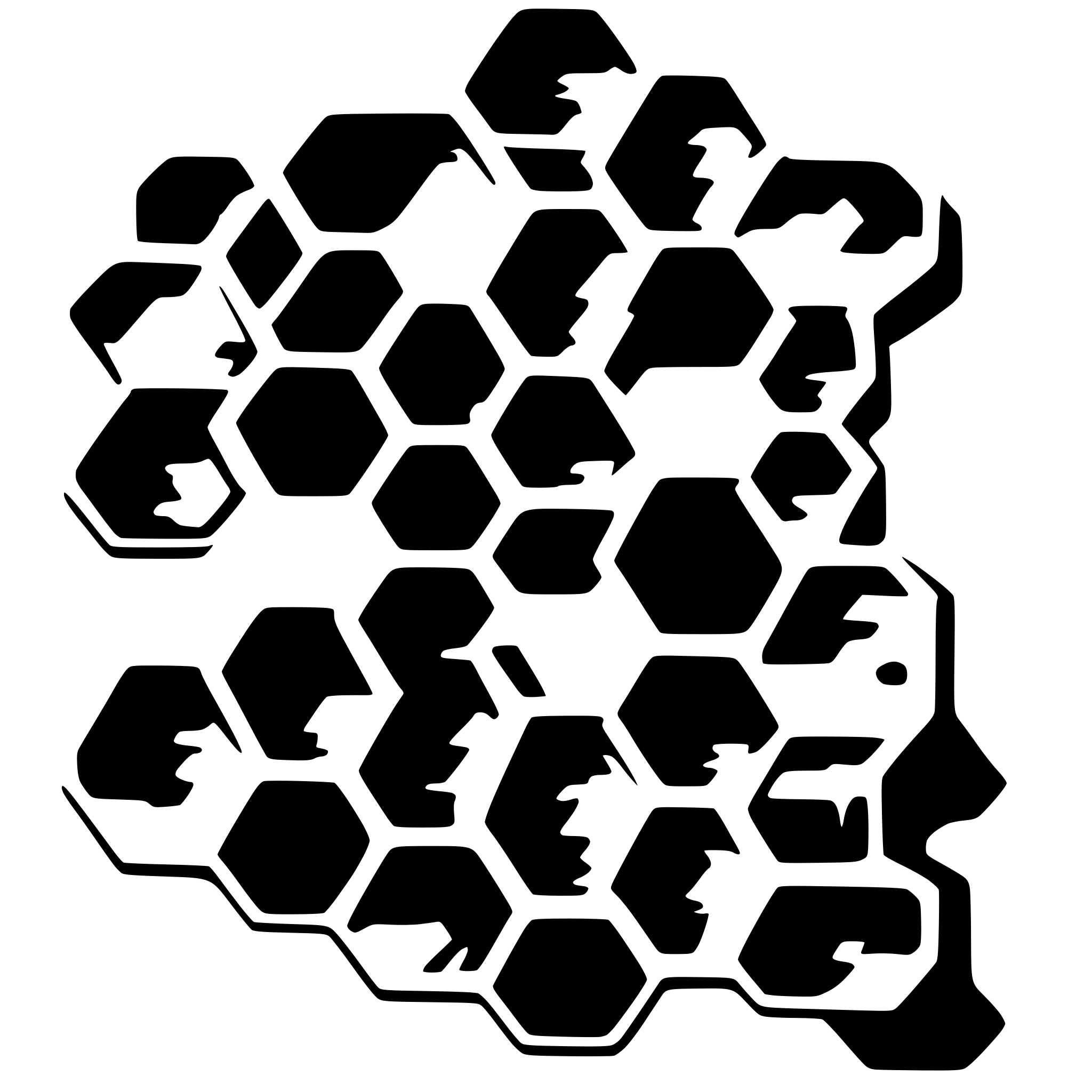 AI-generated SVG of 'honey comb'