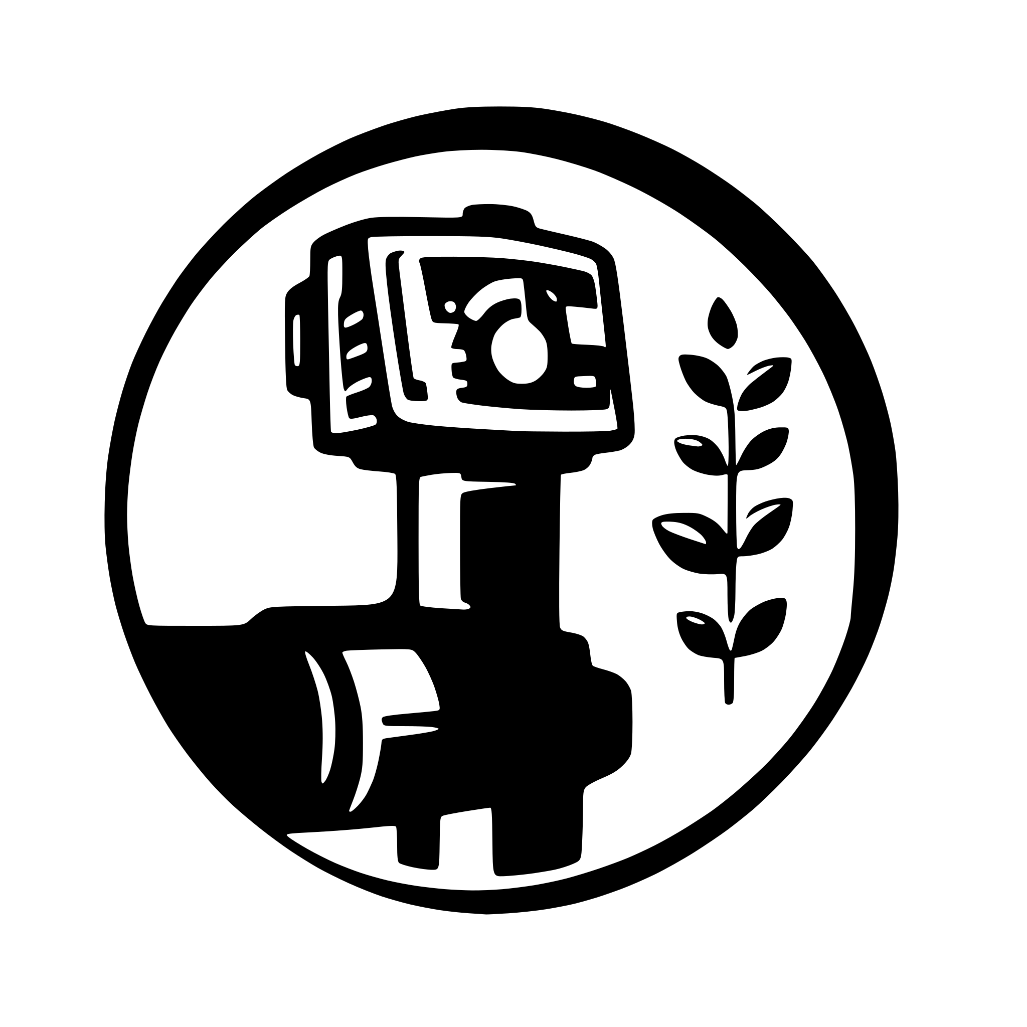 AI-generated SVG of a a scada icon for a pump