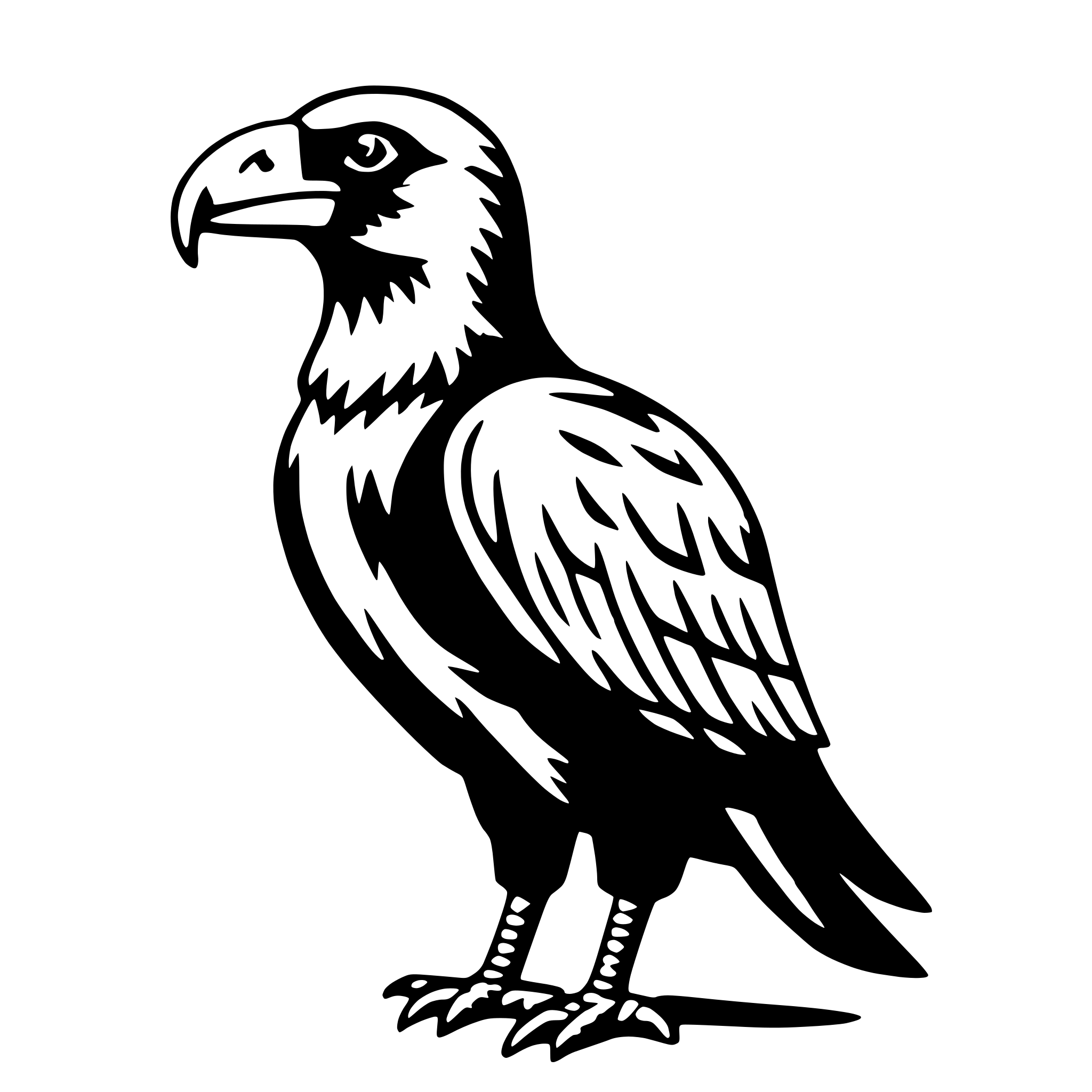 AI-generated SVG of 'condor'