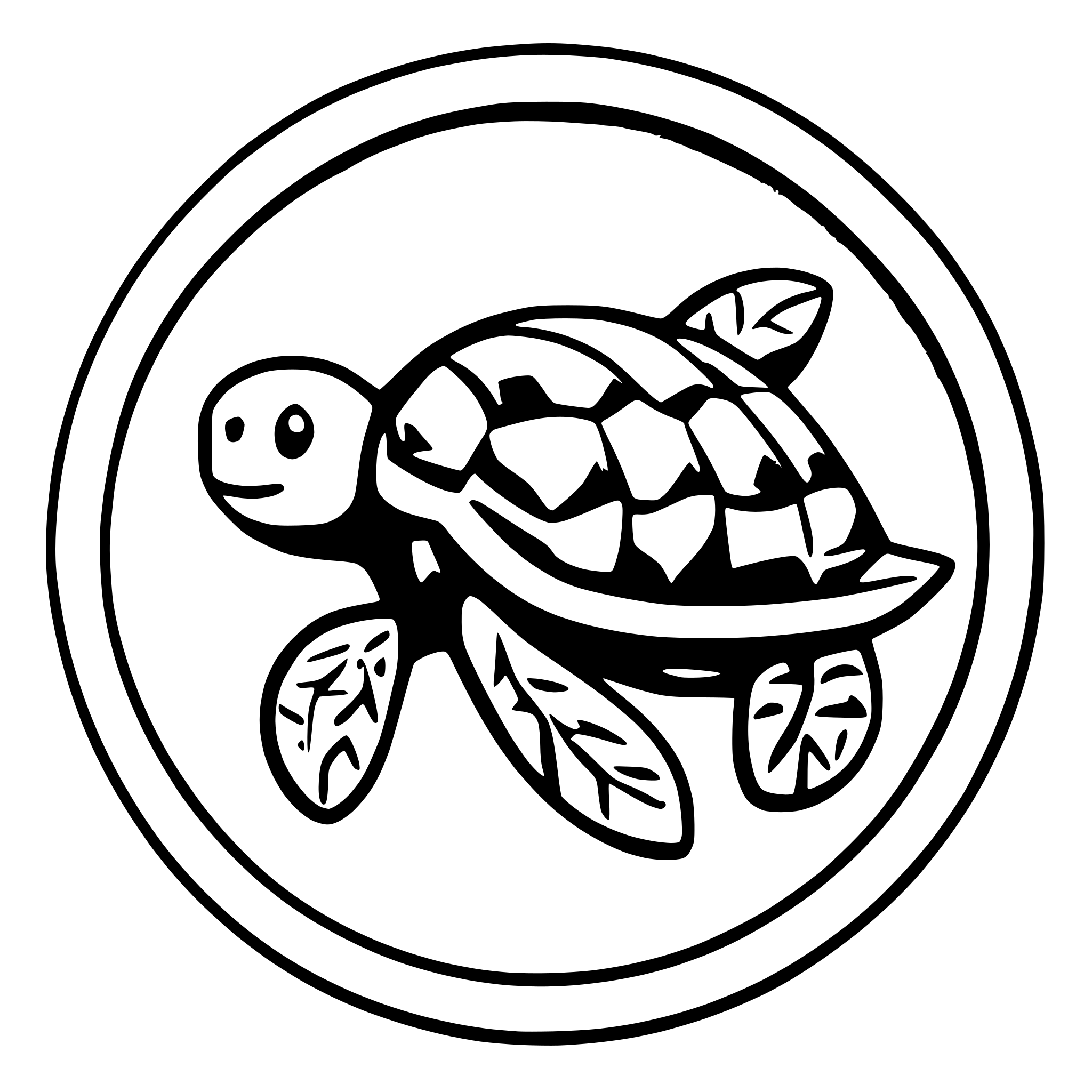 AI-generated SVG of a Turtles