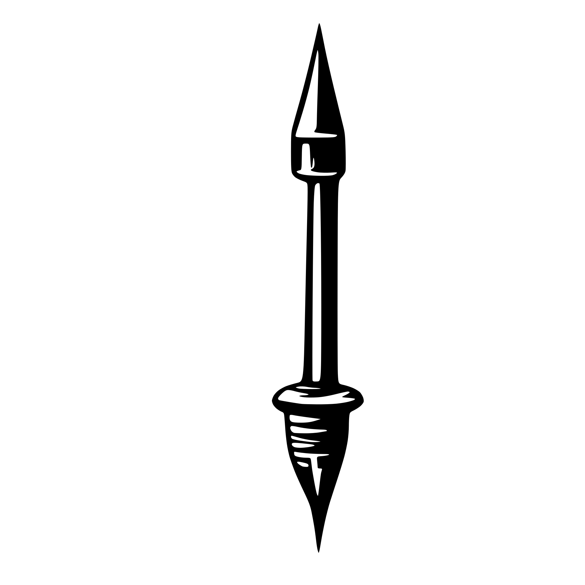 AI-generated SVG of 'sewing needle with thread'