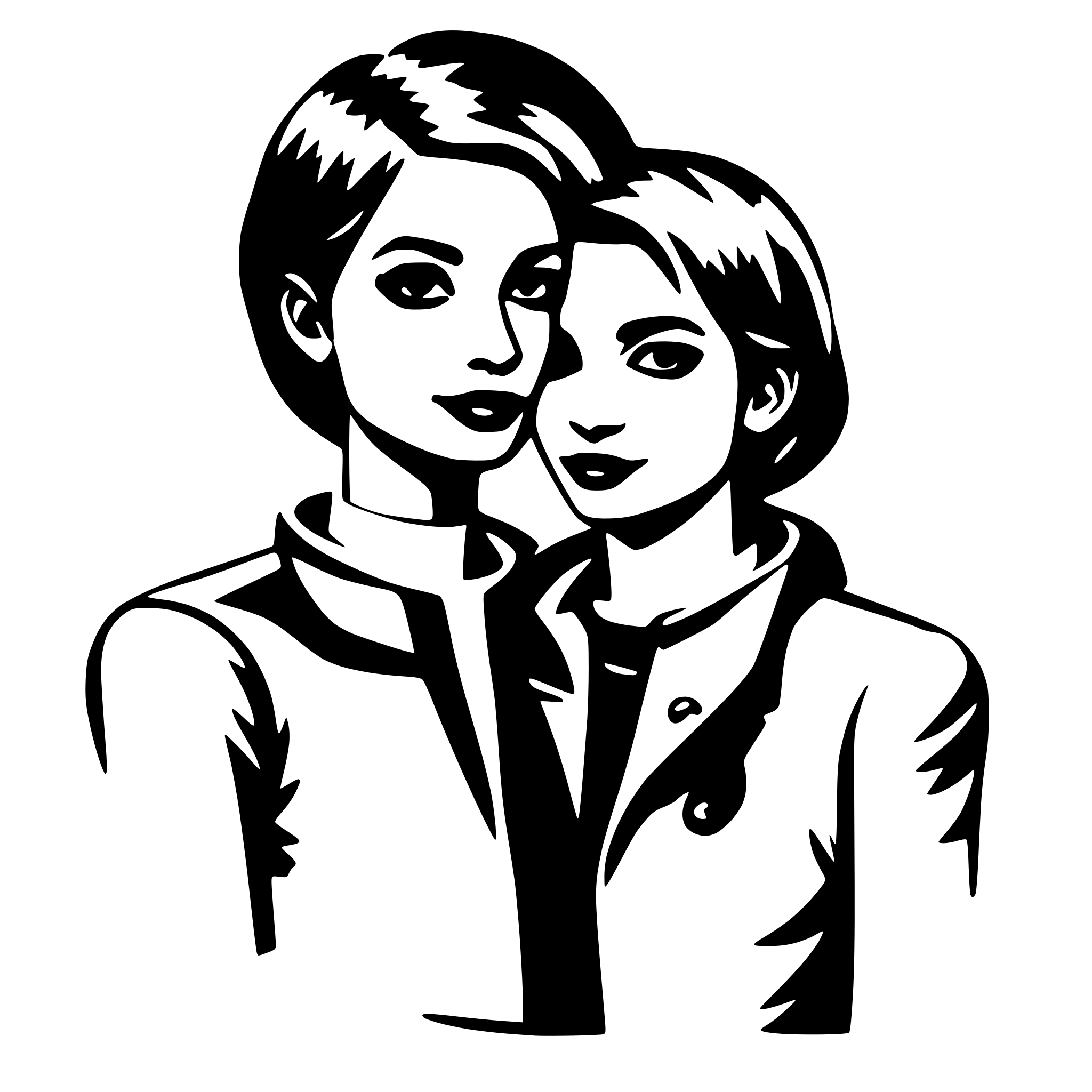 AI-generated SVG of 'Lesbians'