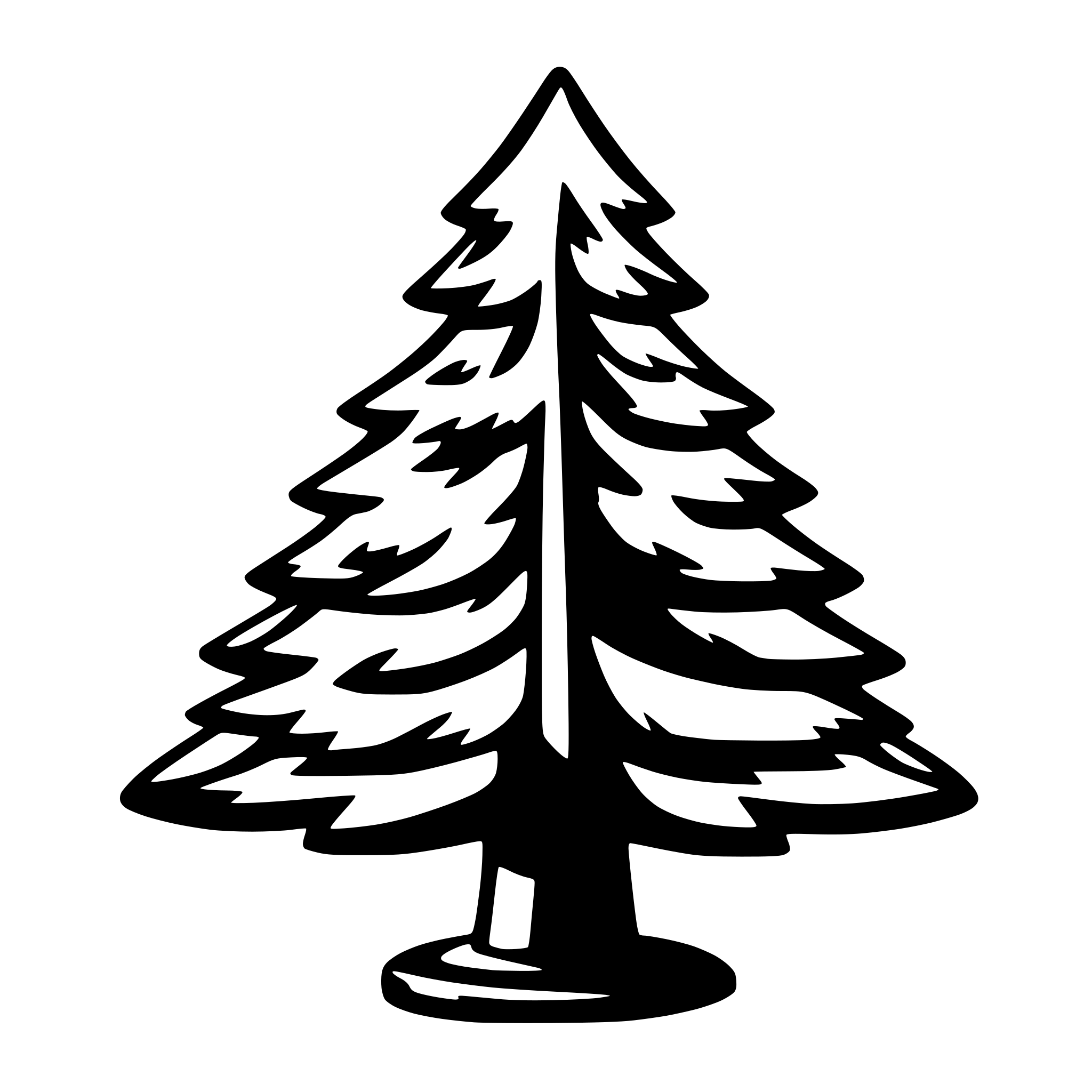 AI-generated SVG of 'simple cristmas tree toy'