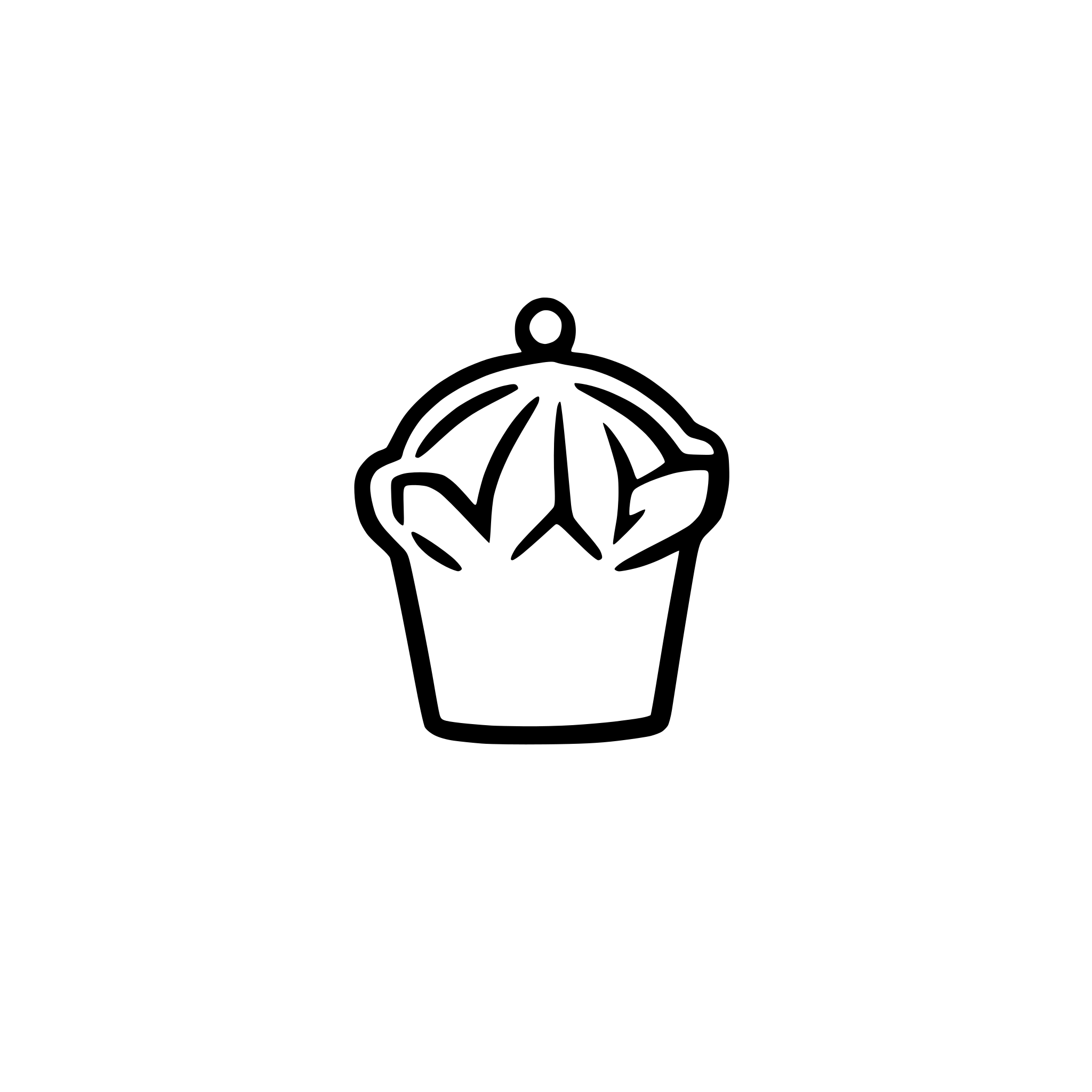 AI-generated SVG of 'crown simple'