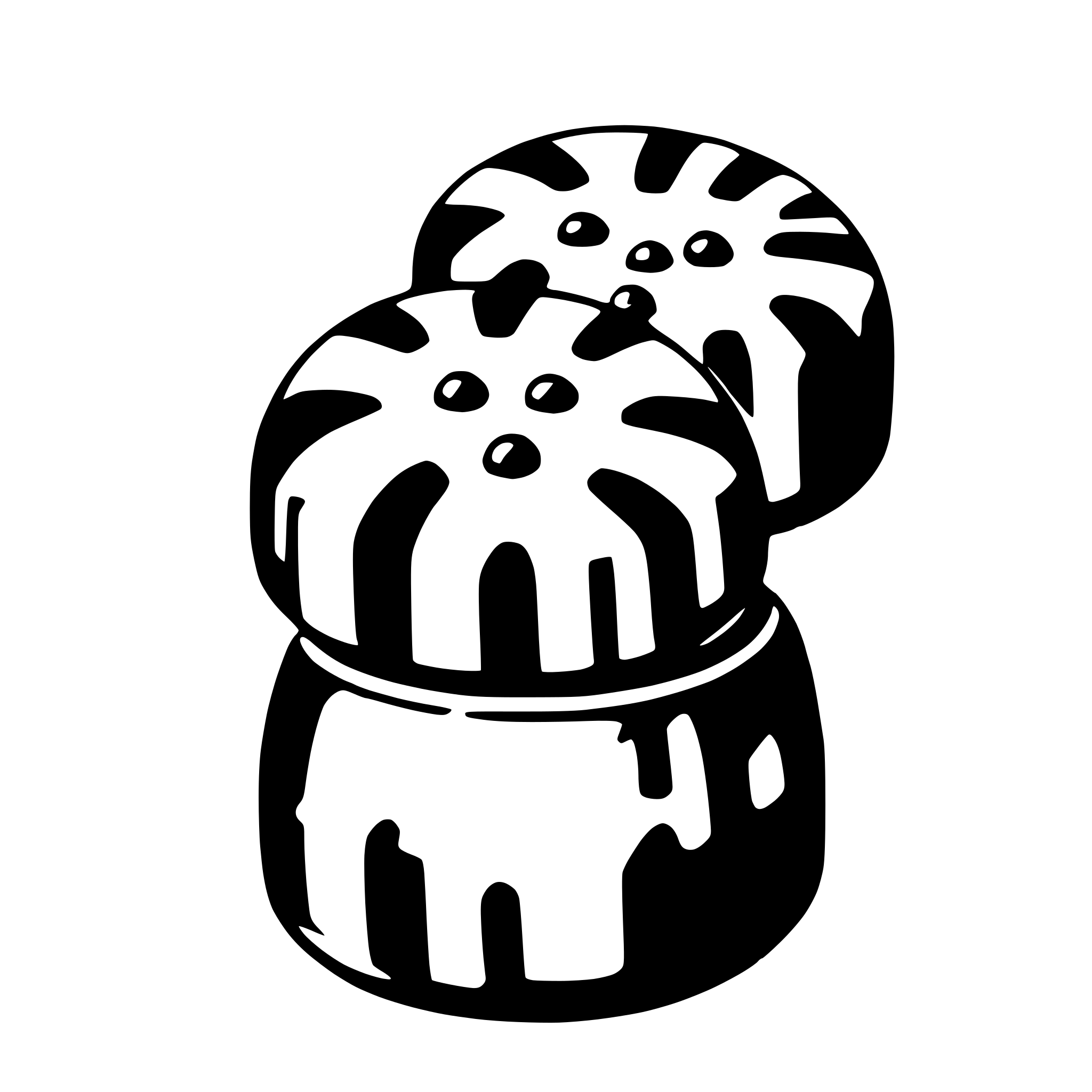 AI-generated SVG of a bonbon