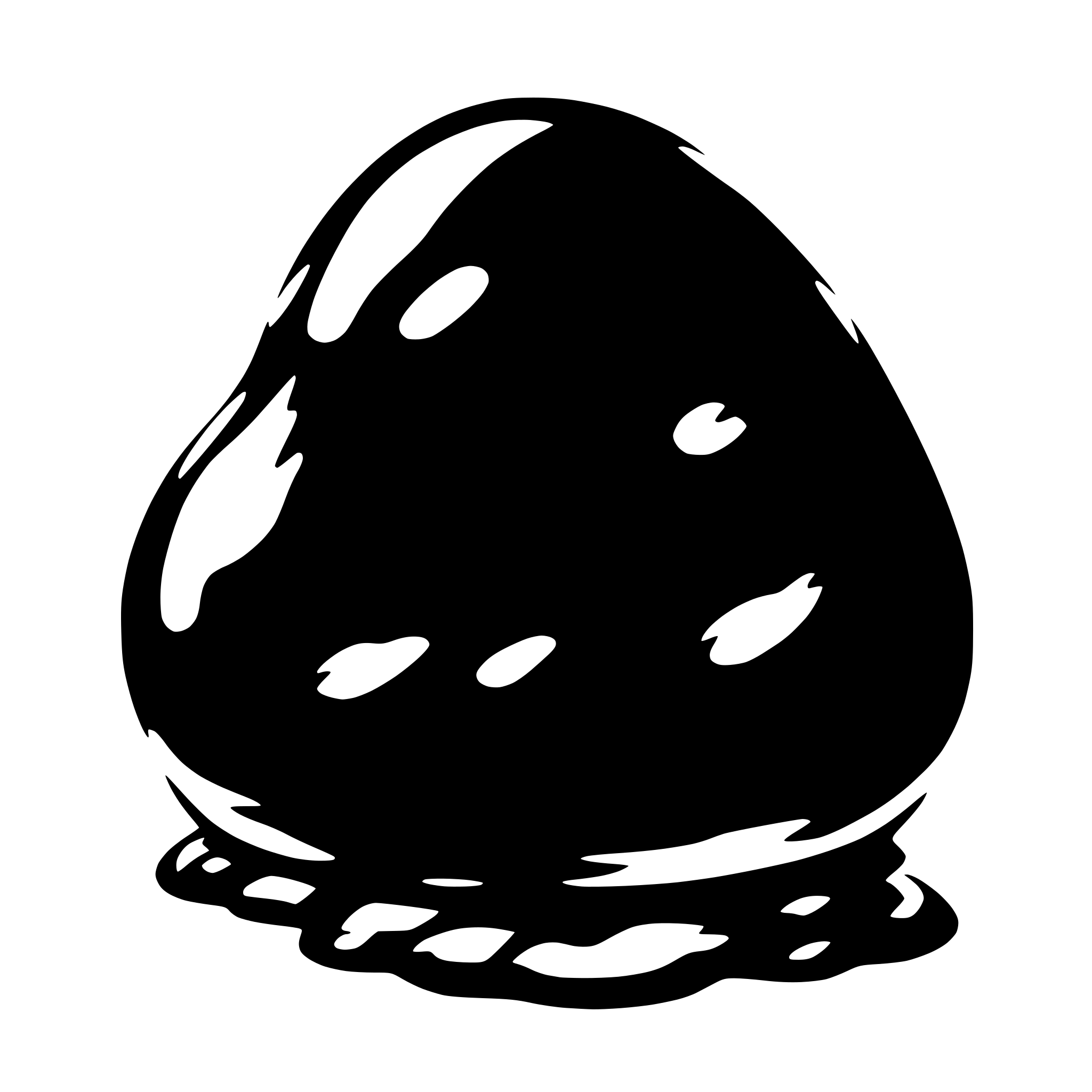 AI-generated SVG of a blob
