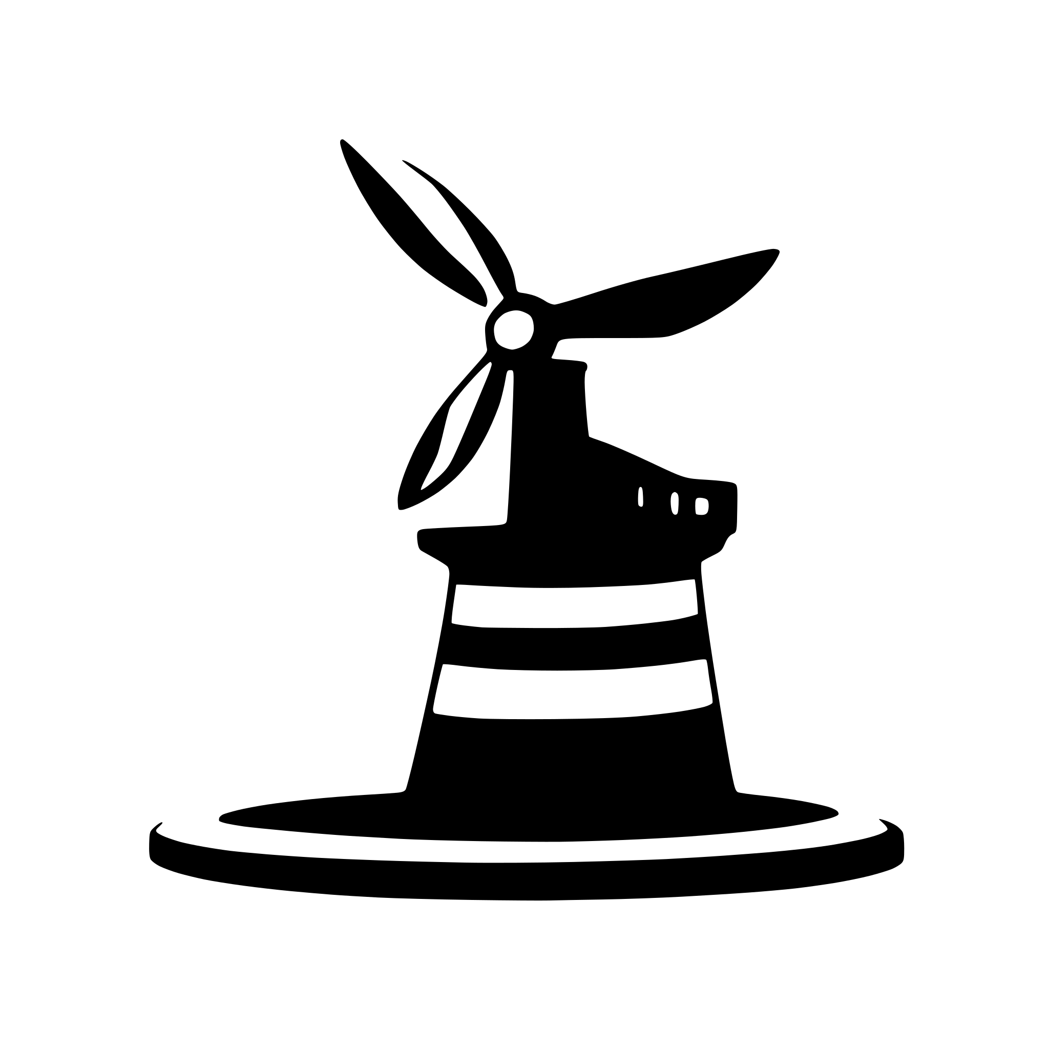 AI-generated SVG of a offshore wind farm