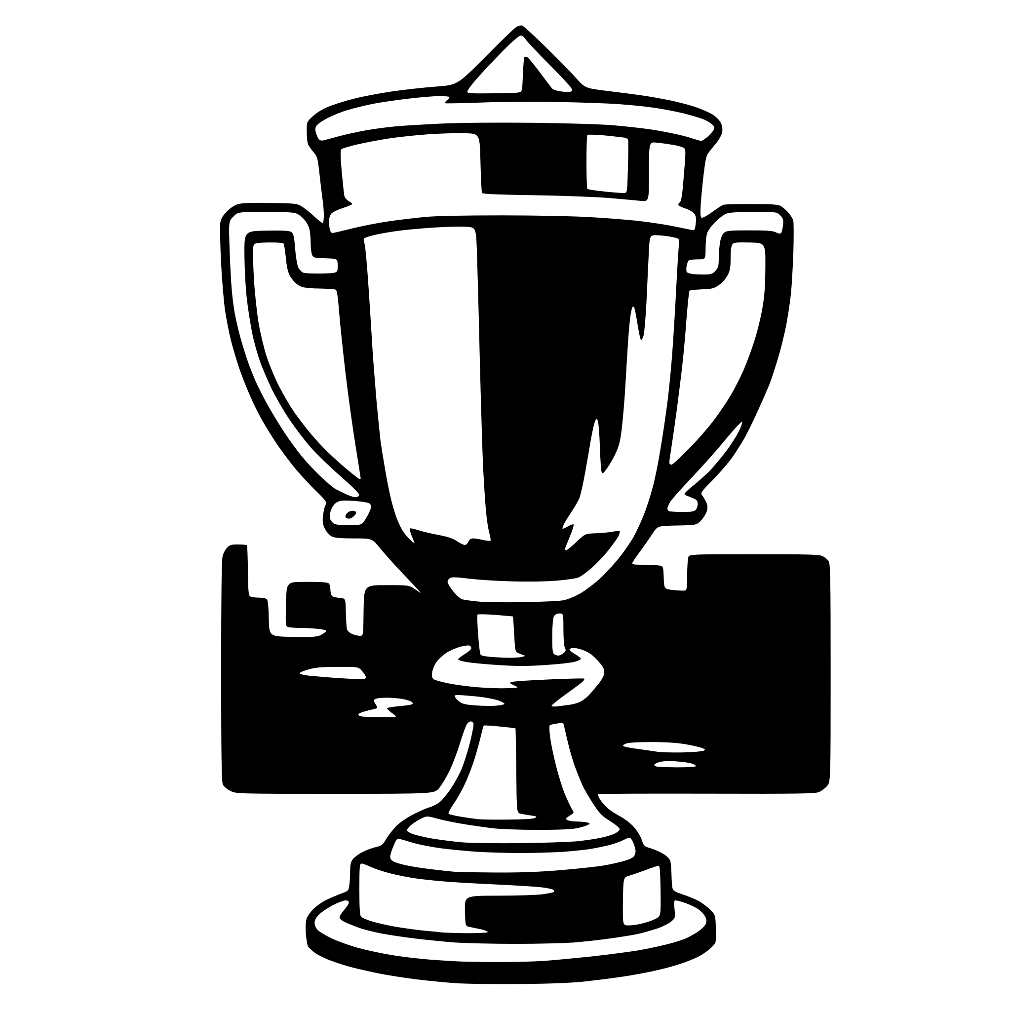 AI-generated SVG of 'trophy'