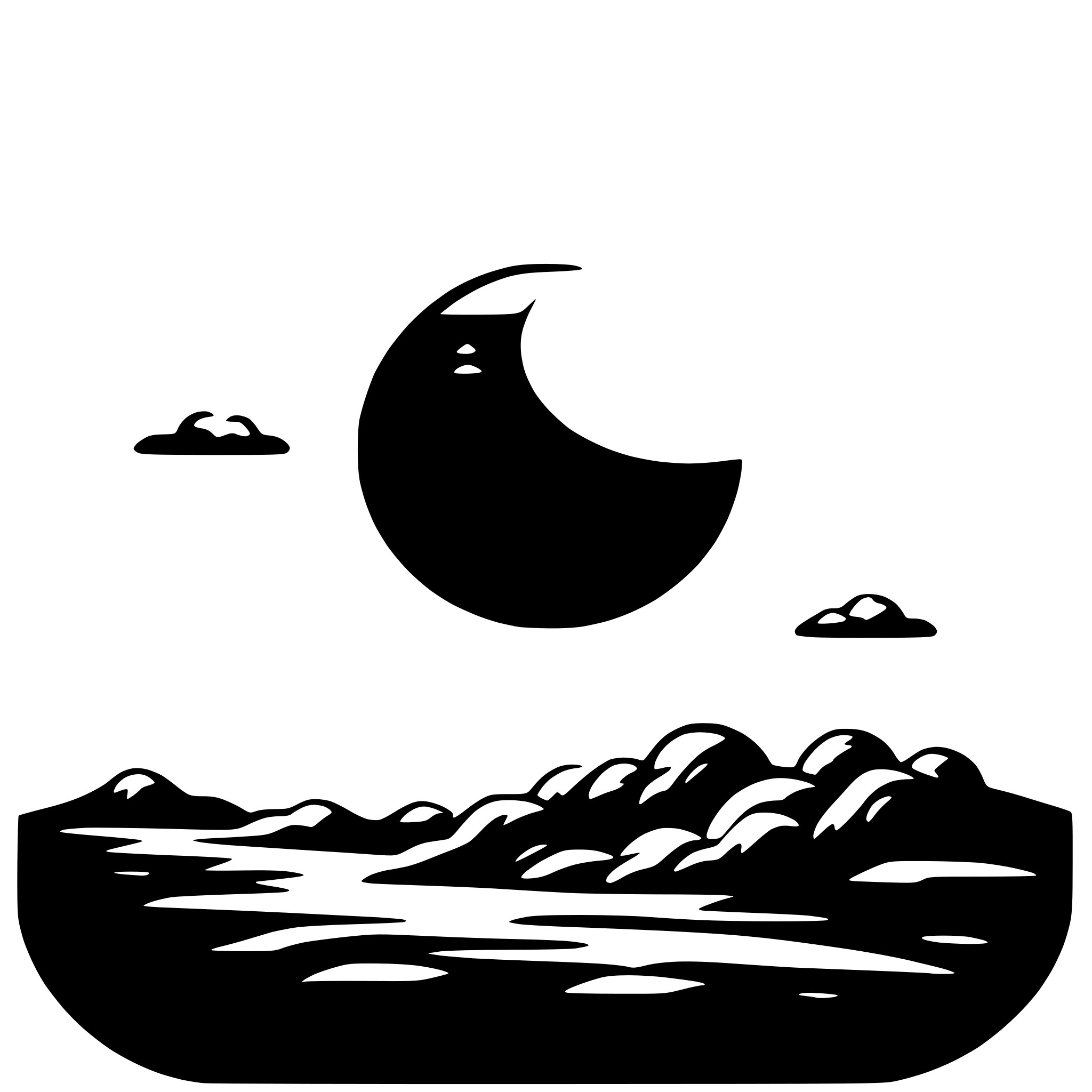 AI-generated SVG of a sun and clouds