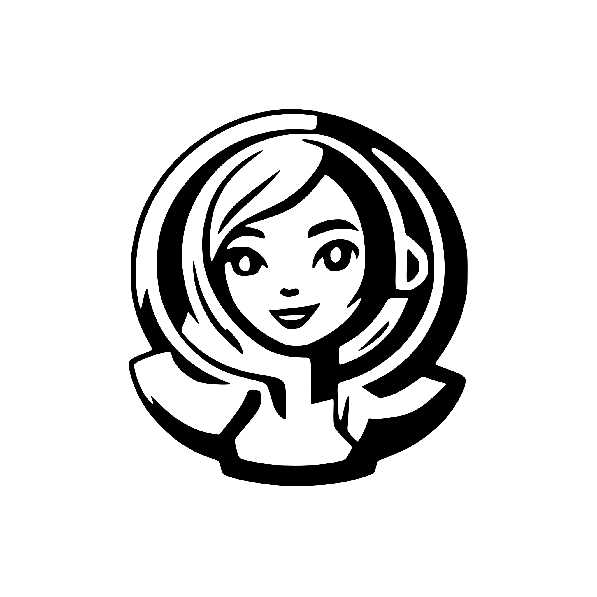 AI-generated SVG of 'AI callbot agent'