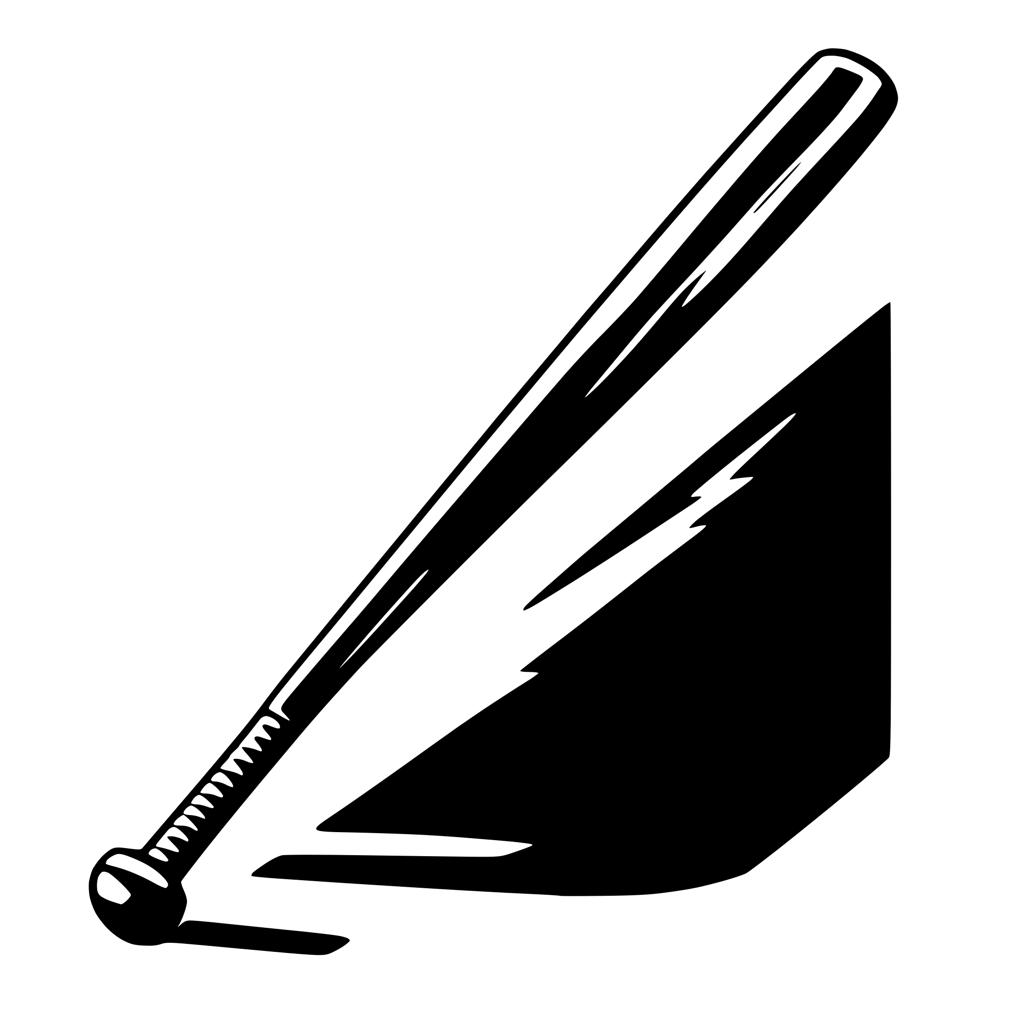 AI-generated SVG of 'baseball bat'