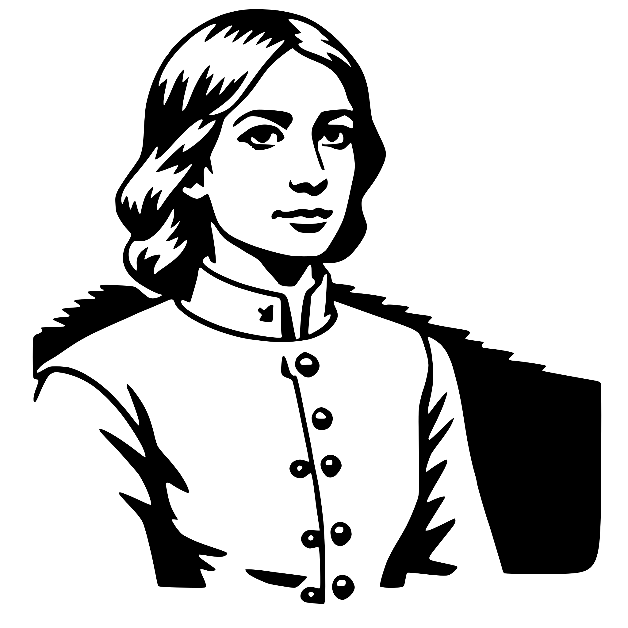 AI-generated SVG of 'florence nightingale'