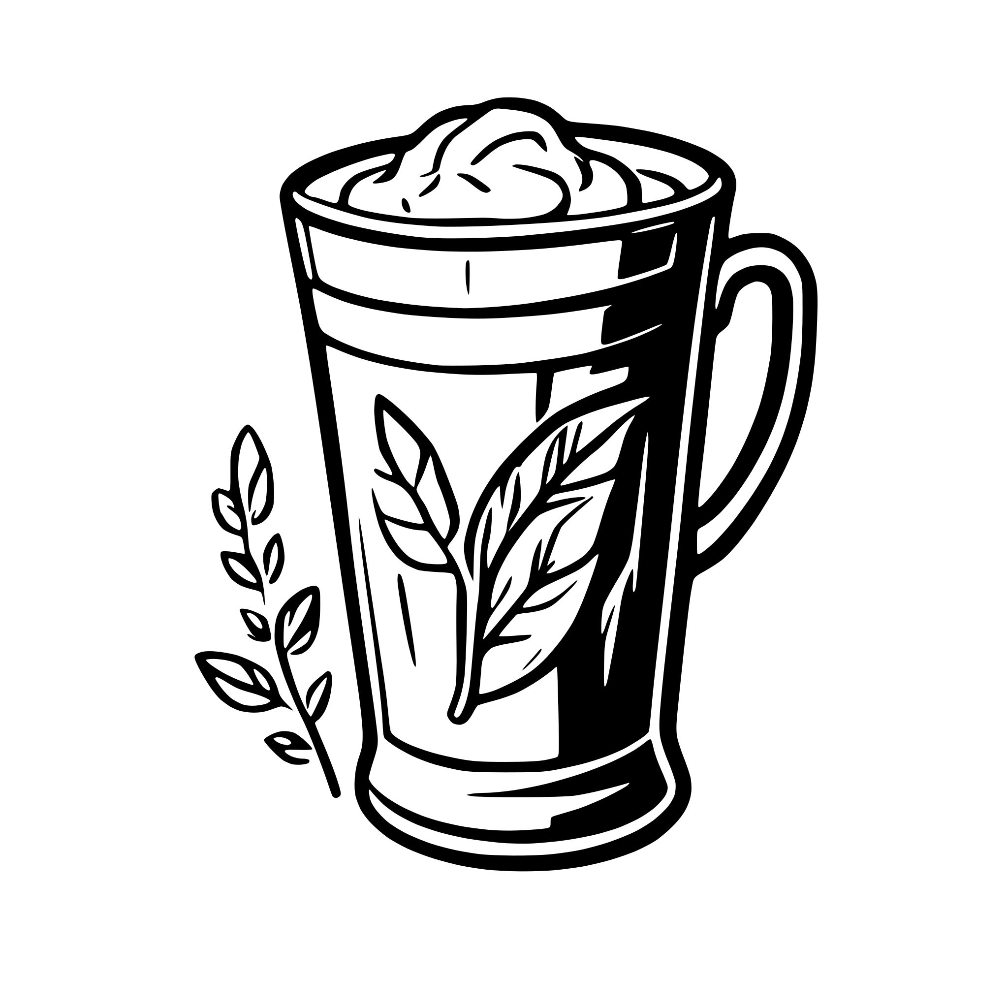 AI-generated SVG of 'a cool icon for an old tavern'