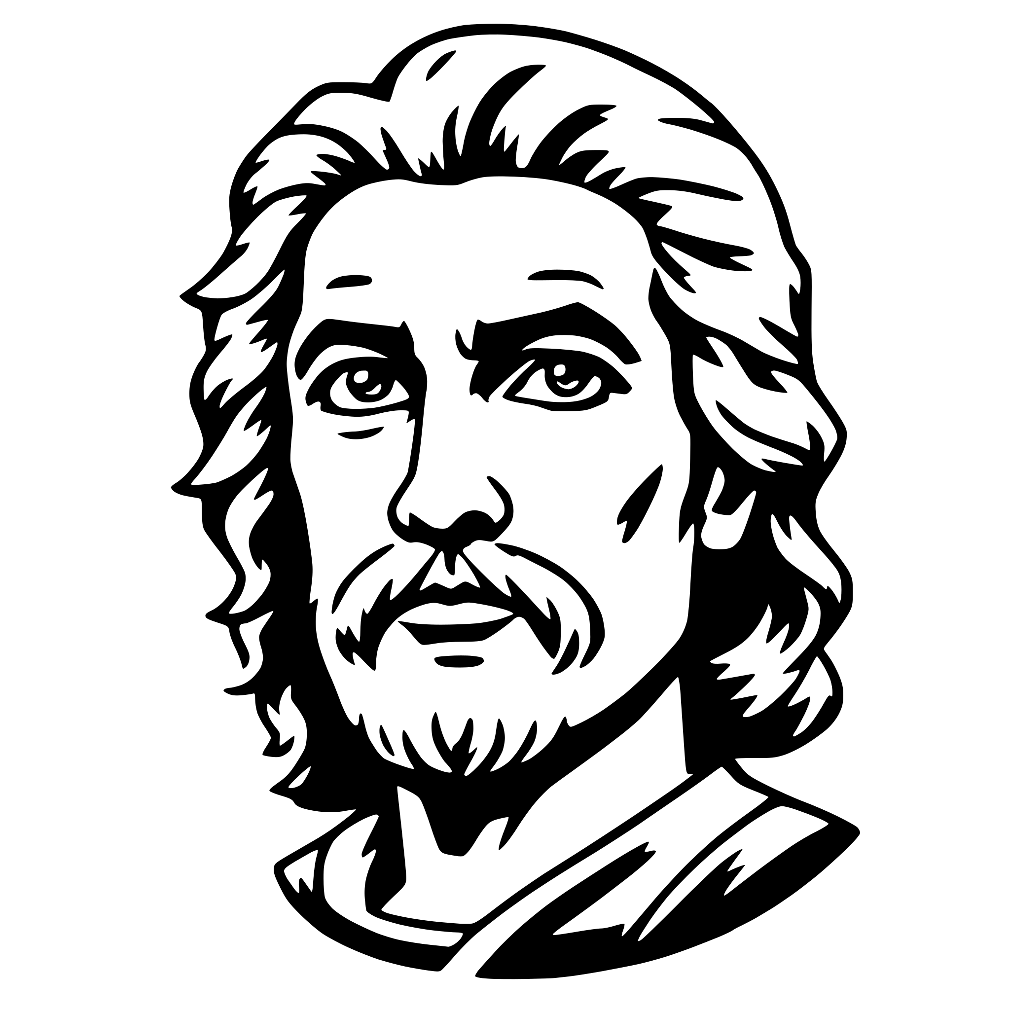 AI-generated SVG of 'zeus'