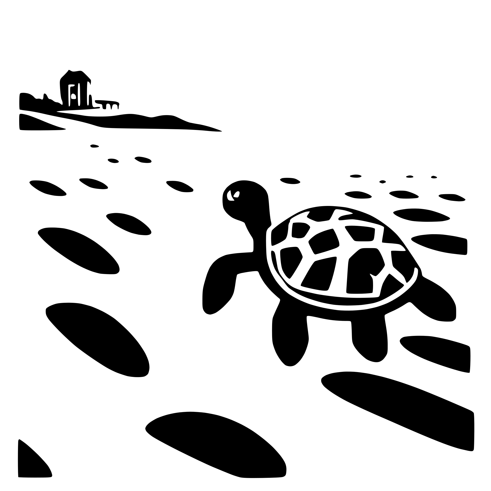 AI-generated SVG of a turtle walking on a beach