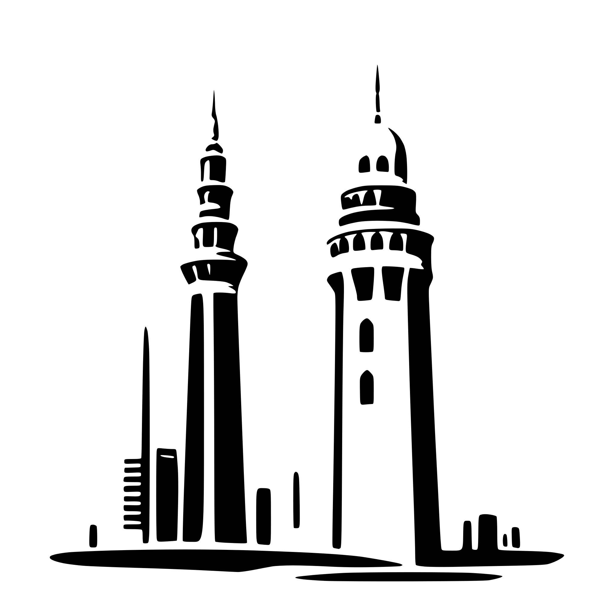 AI-generated SVG of a dubai