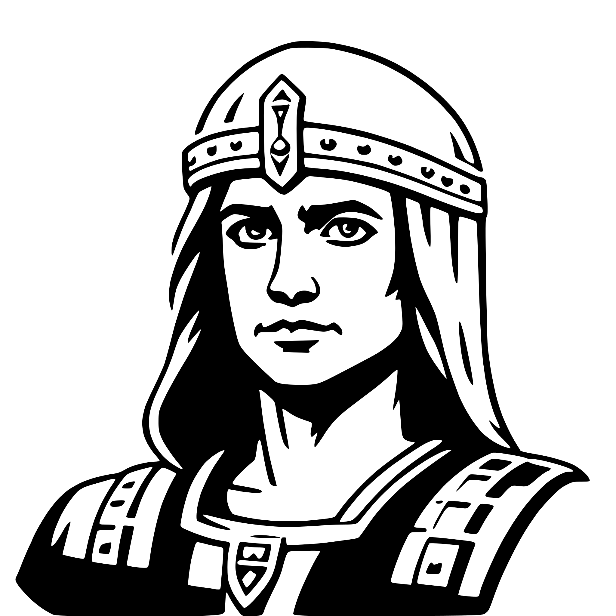 AI-generated SVG of 'tyr'