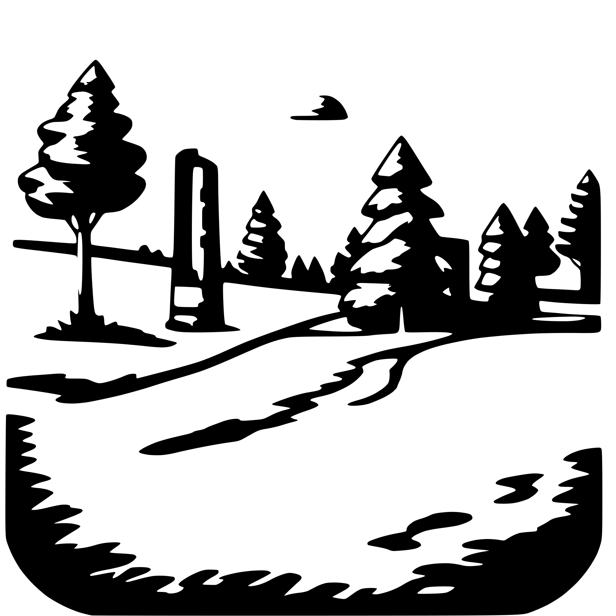 AI-generated SVG of a schöner Pfad