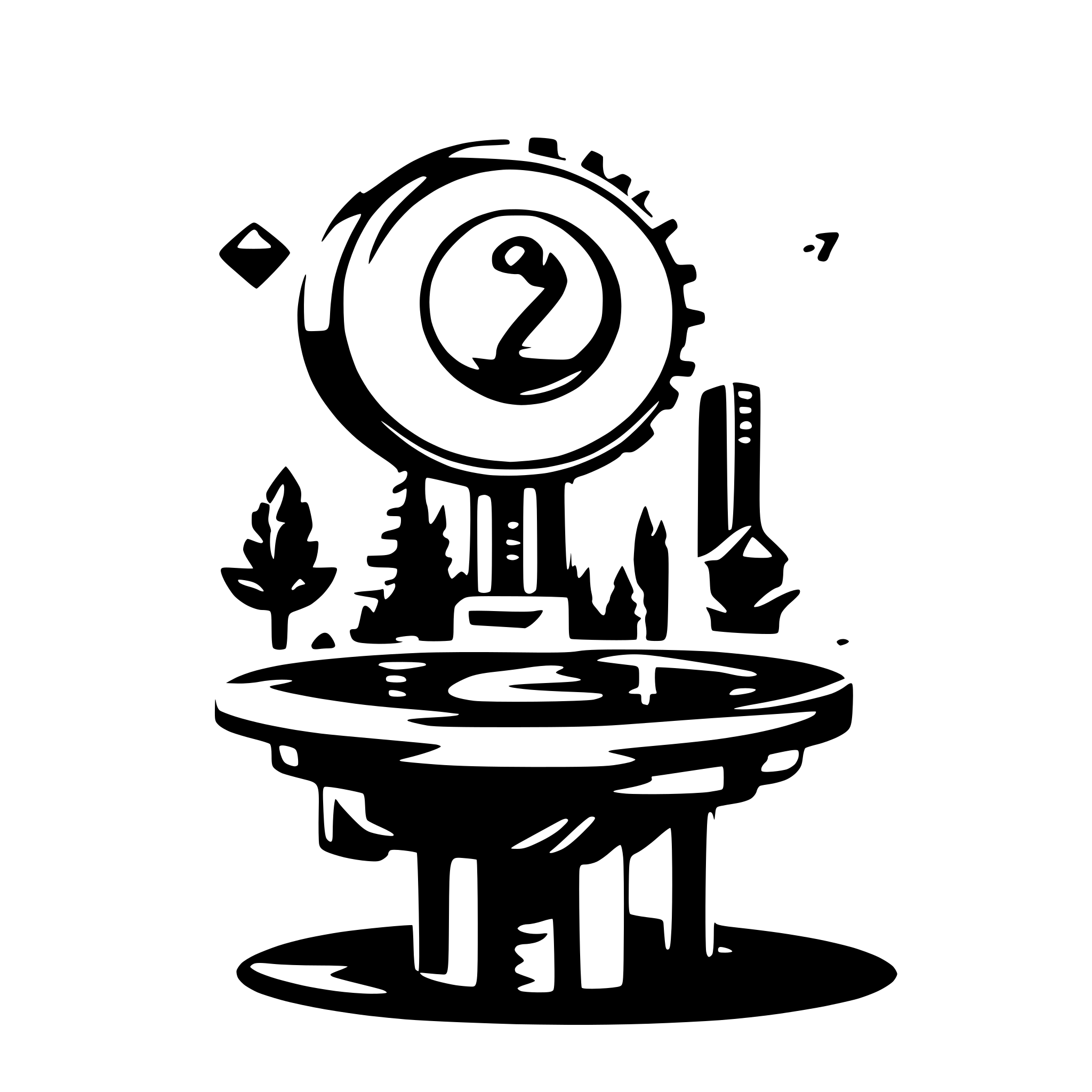 AI-generated SVG of a how it works
