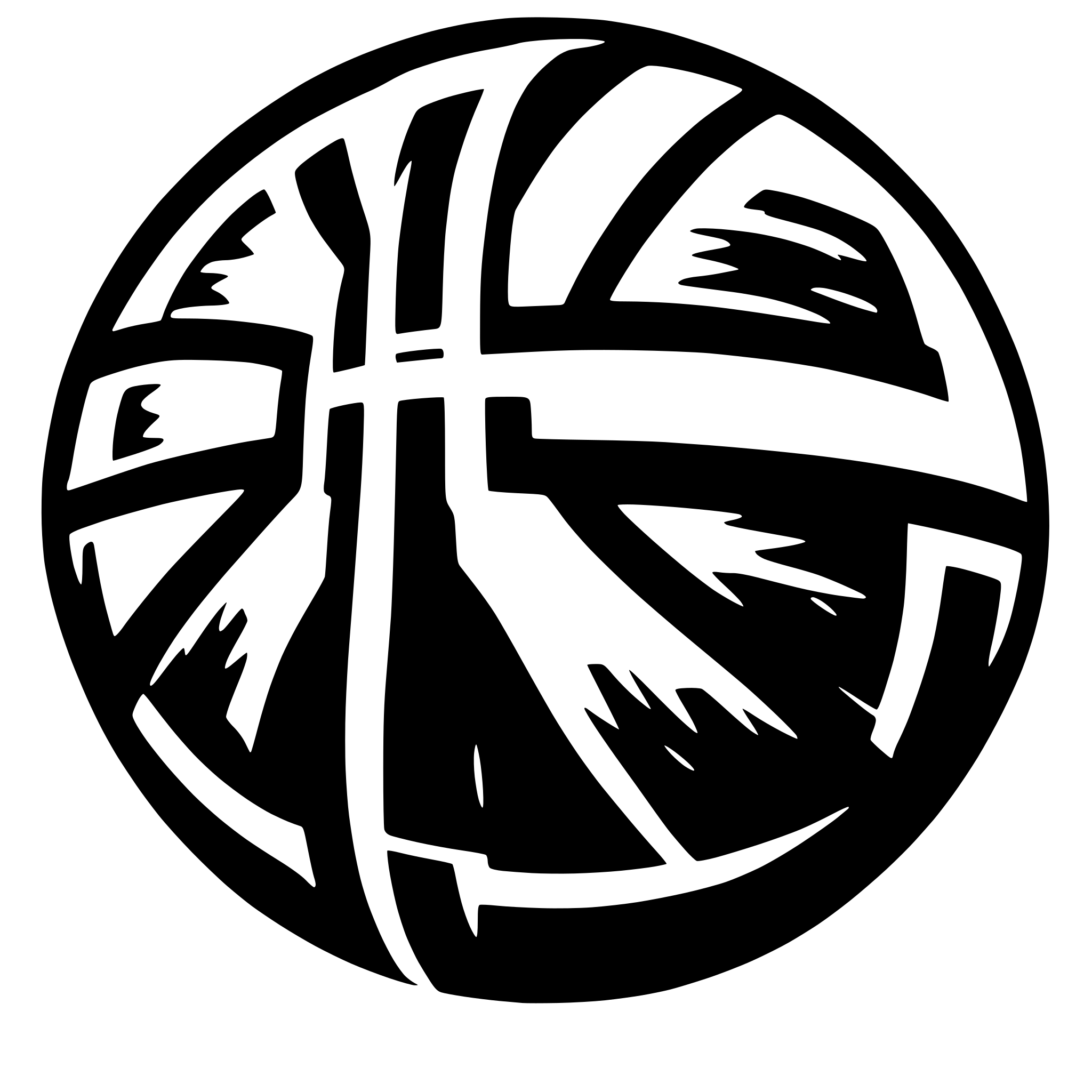 AI-generated SVG of a generate basketball logo