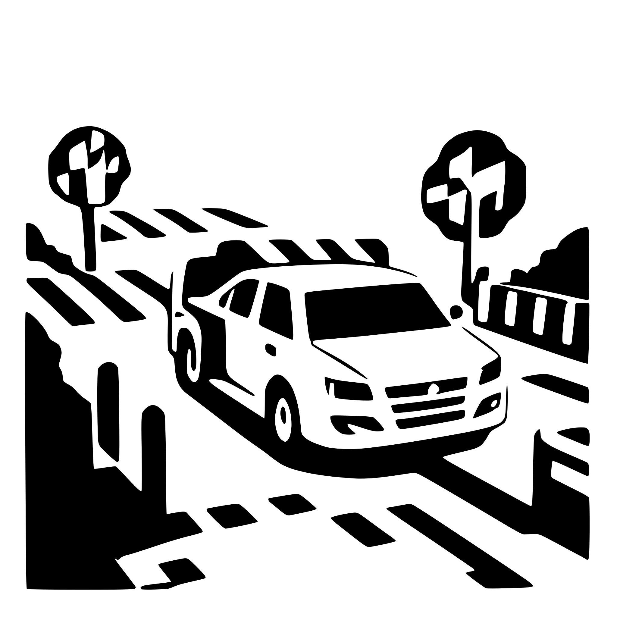 AI-generated SVG of a Car entering parking with barrier opening view from side AI-generated SVG of a Car entering parking with barrier opening view from side
