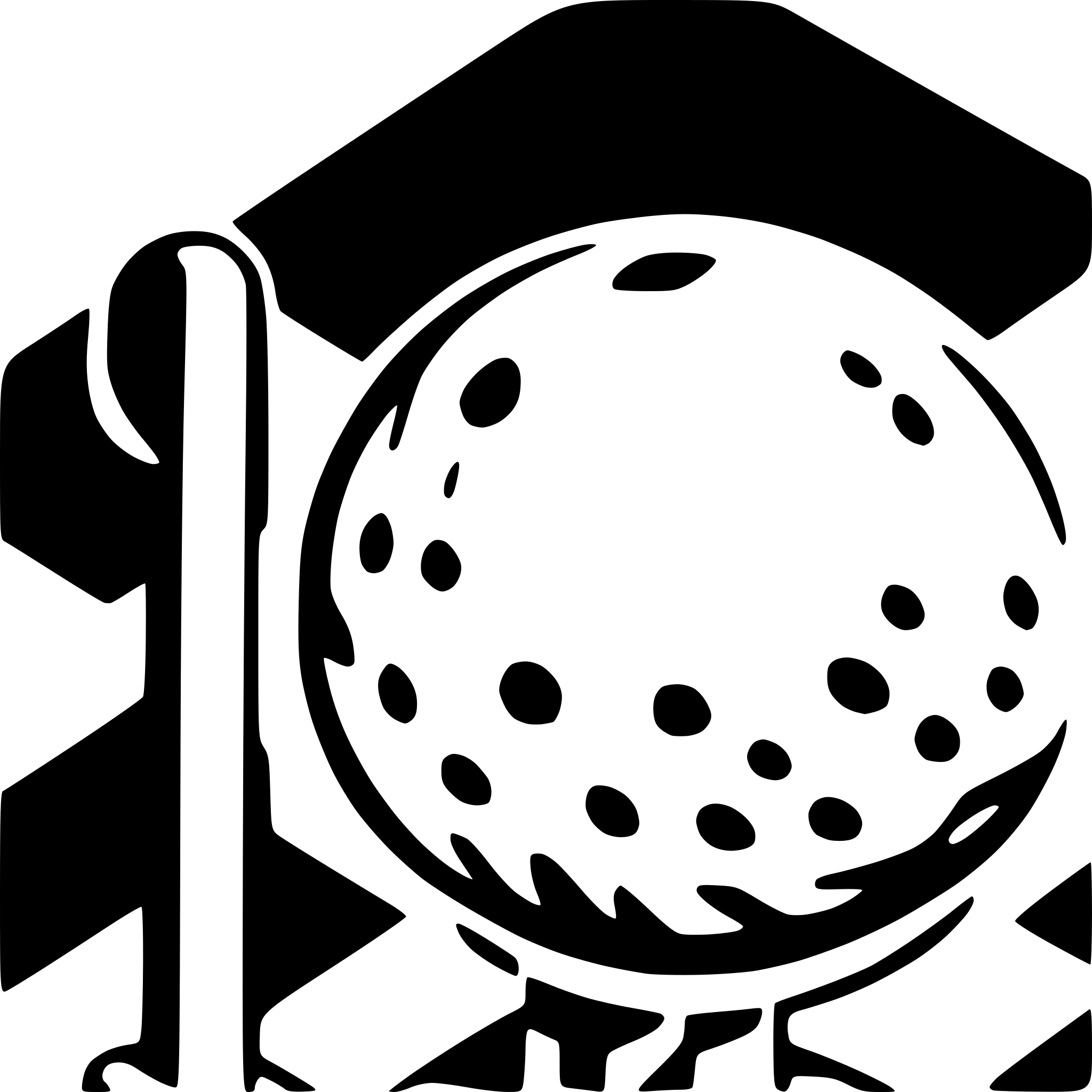 AI-generated SVG of a image of a golf ball