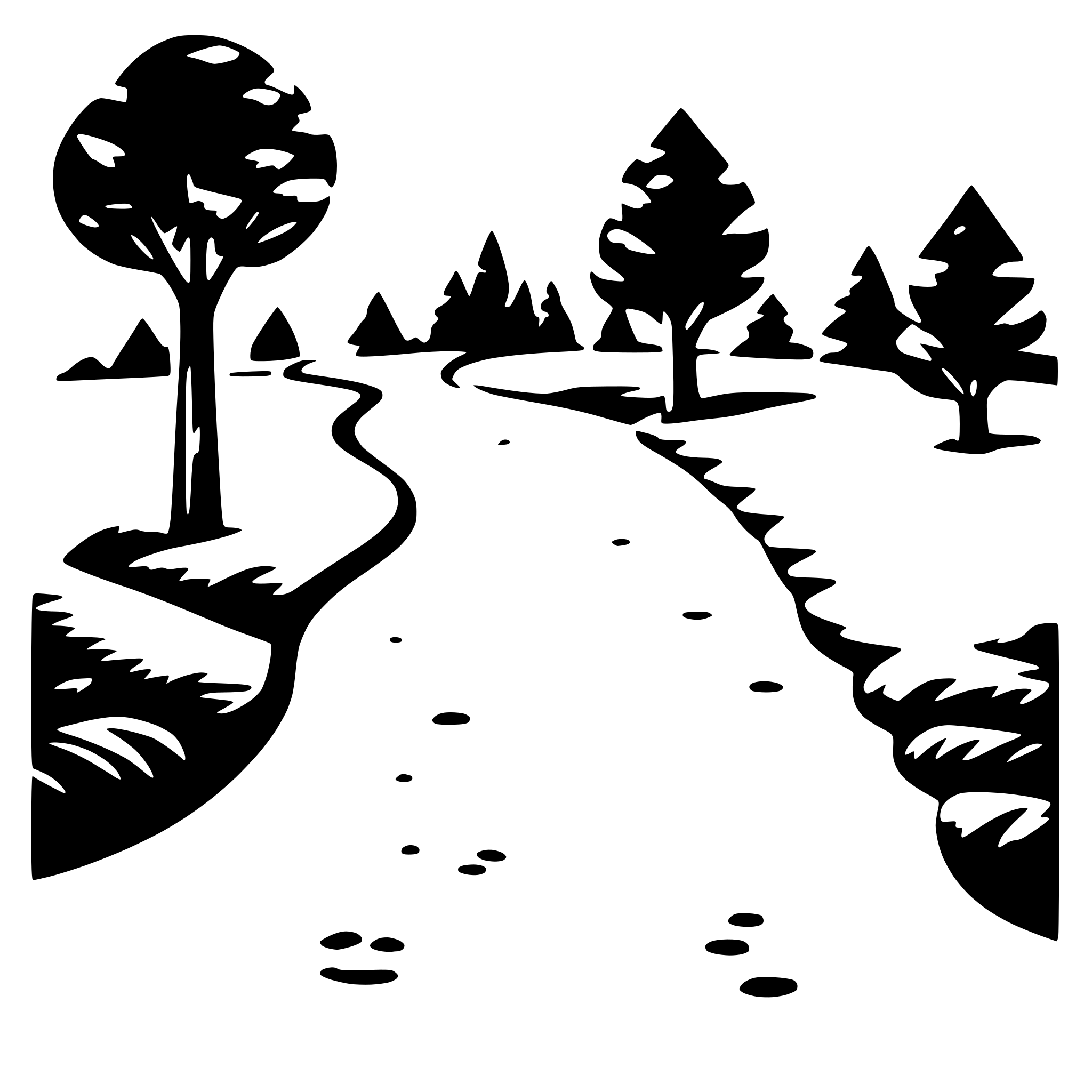AI-generated SVG of 'a path line dotted'