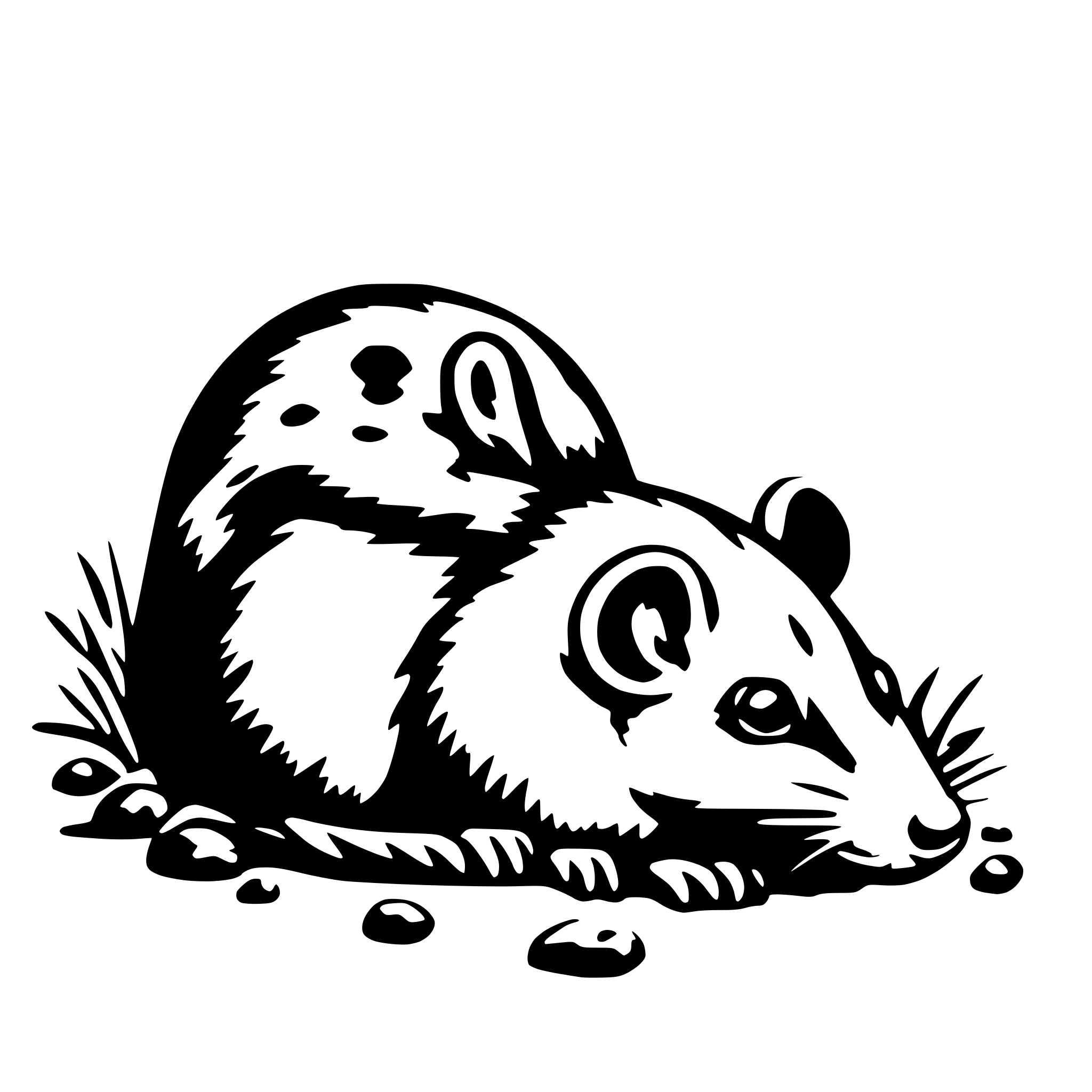 AI-generated SVG of a Rodent litter